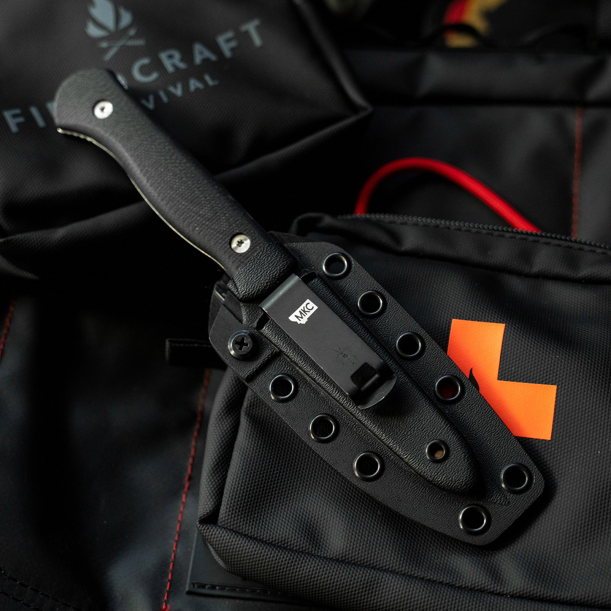FIELDCRAFT SURVIVAL KNIFE - BLACK