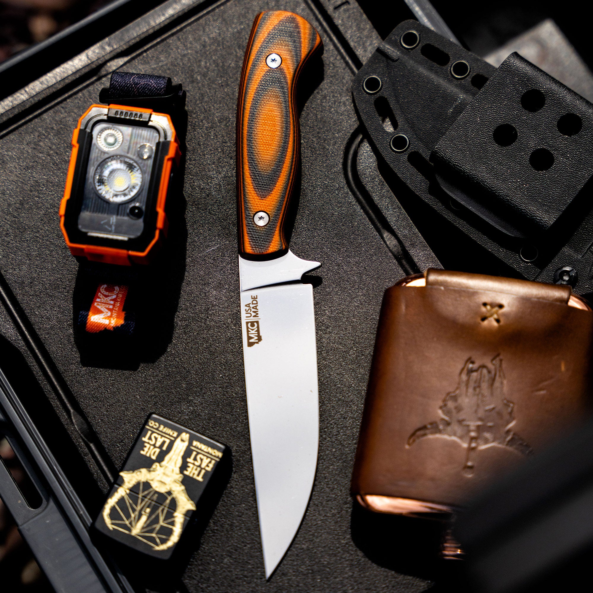 MAGNACUT SUPER CUB - DROP POINT HUNTER - ORANGE & BLACK