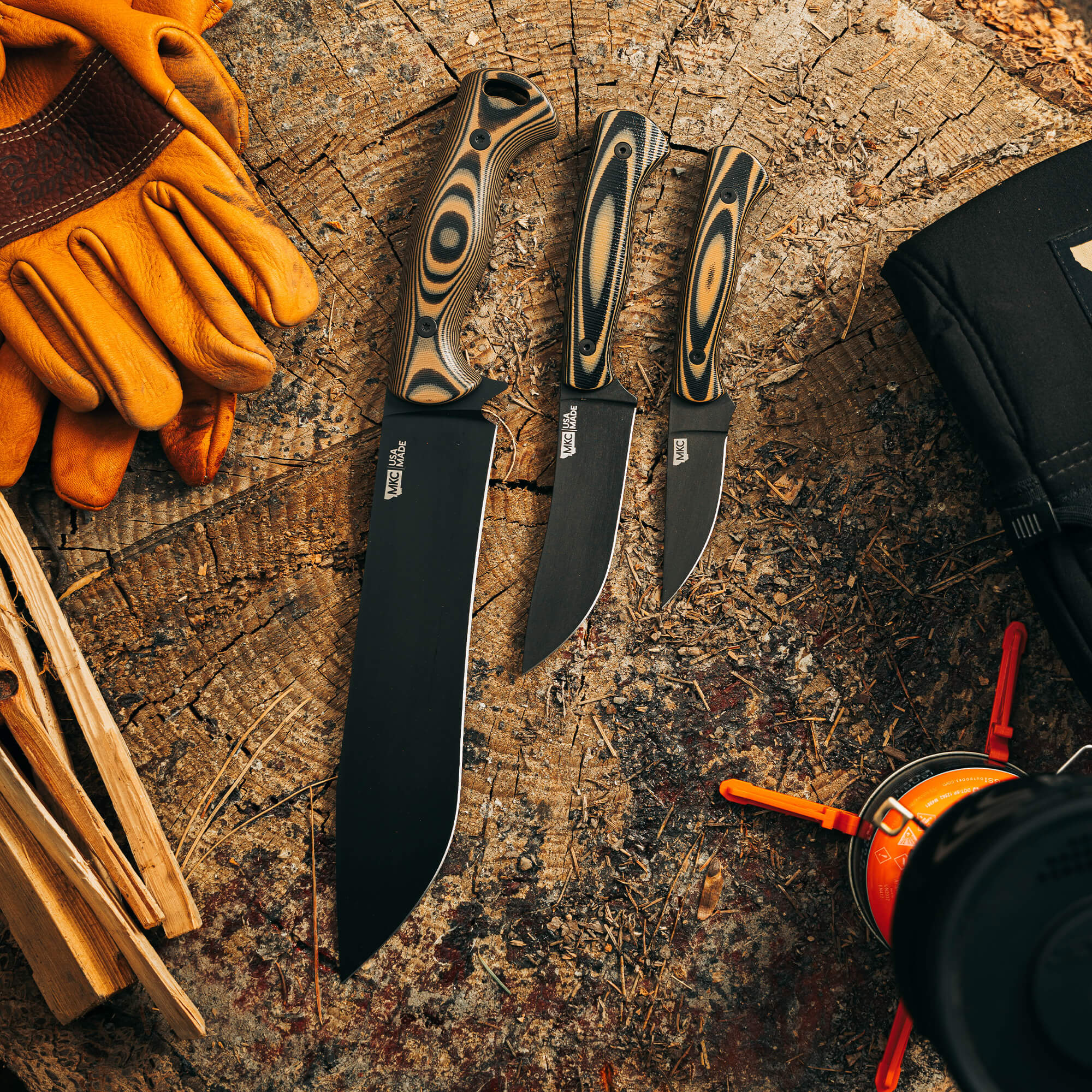 MKC CHOPPER - TAN & BLACK