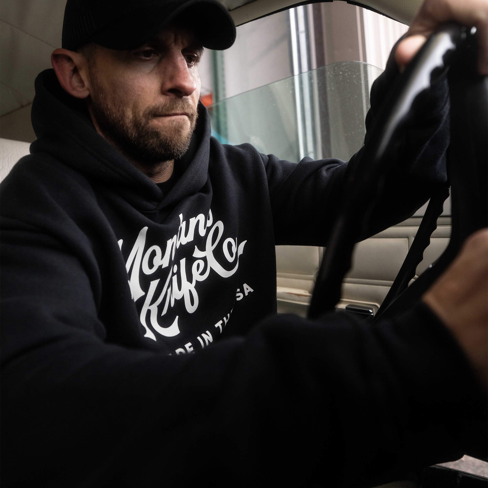 MKC HERITAGE HOODIE - USA MADE - BLACK