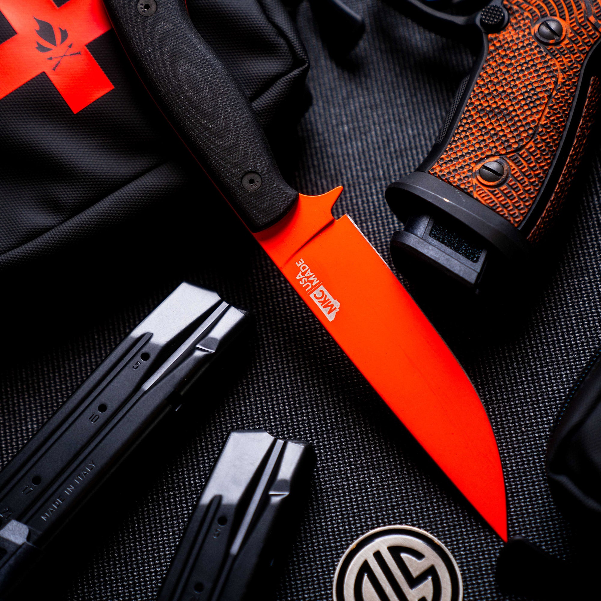 SUPER CUB - DROP POINT HUNTER - BLAZE ORANGE CERAKOTE™