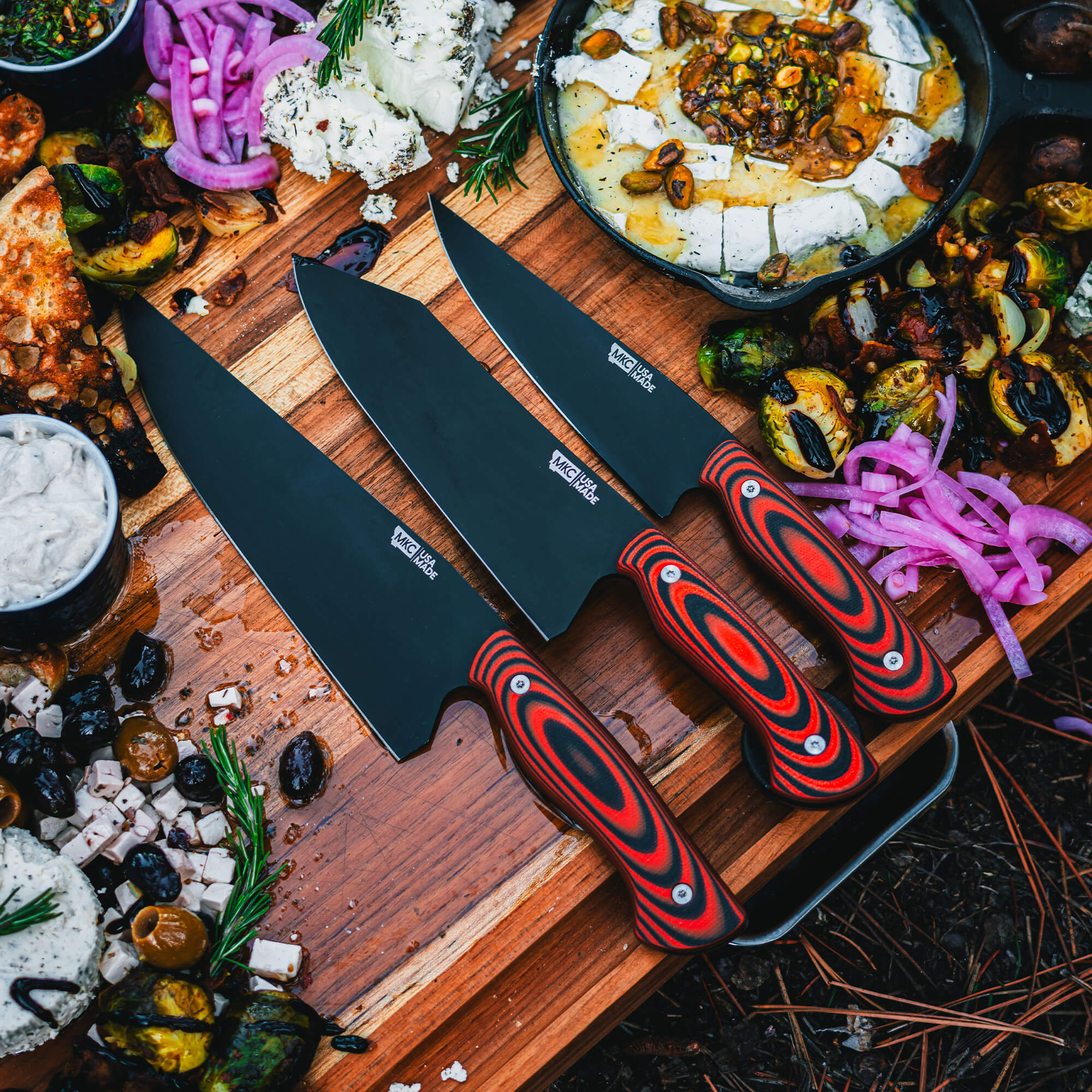 MKC CULINARY SET - ORANGE & BLACK