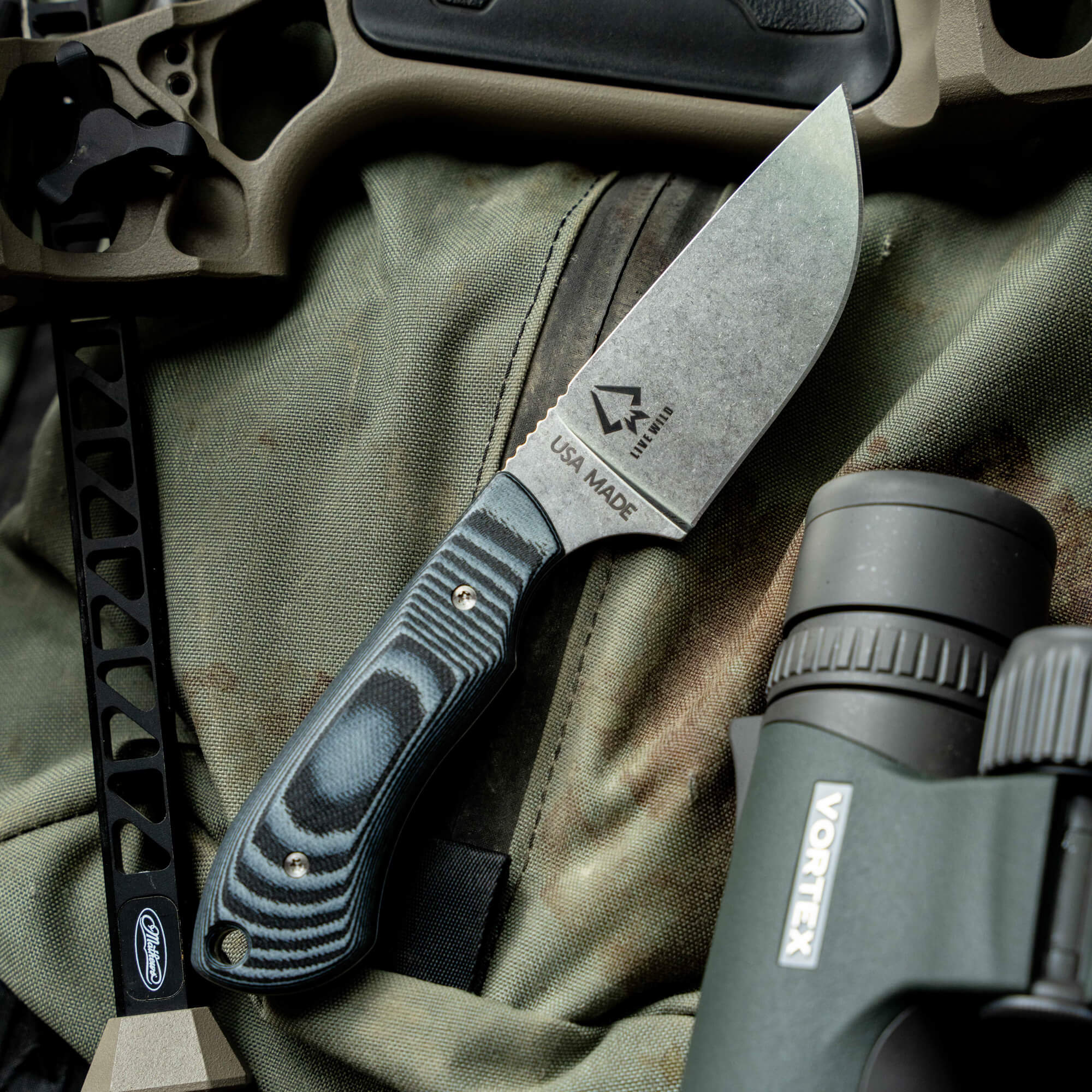 ELKHORN SKINNER - LIVE WILD EDITION - GREY & BLACK