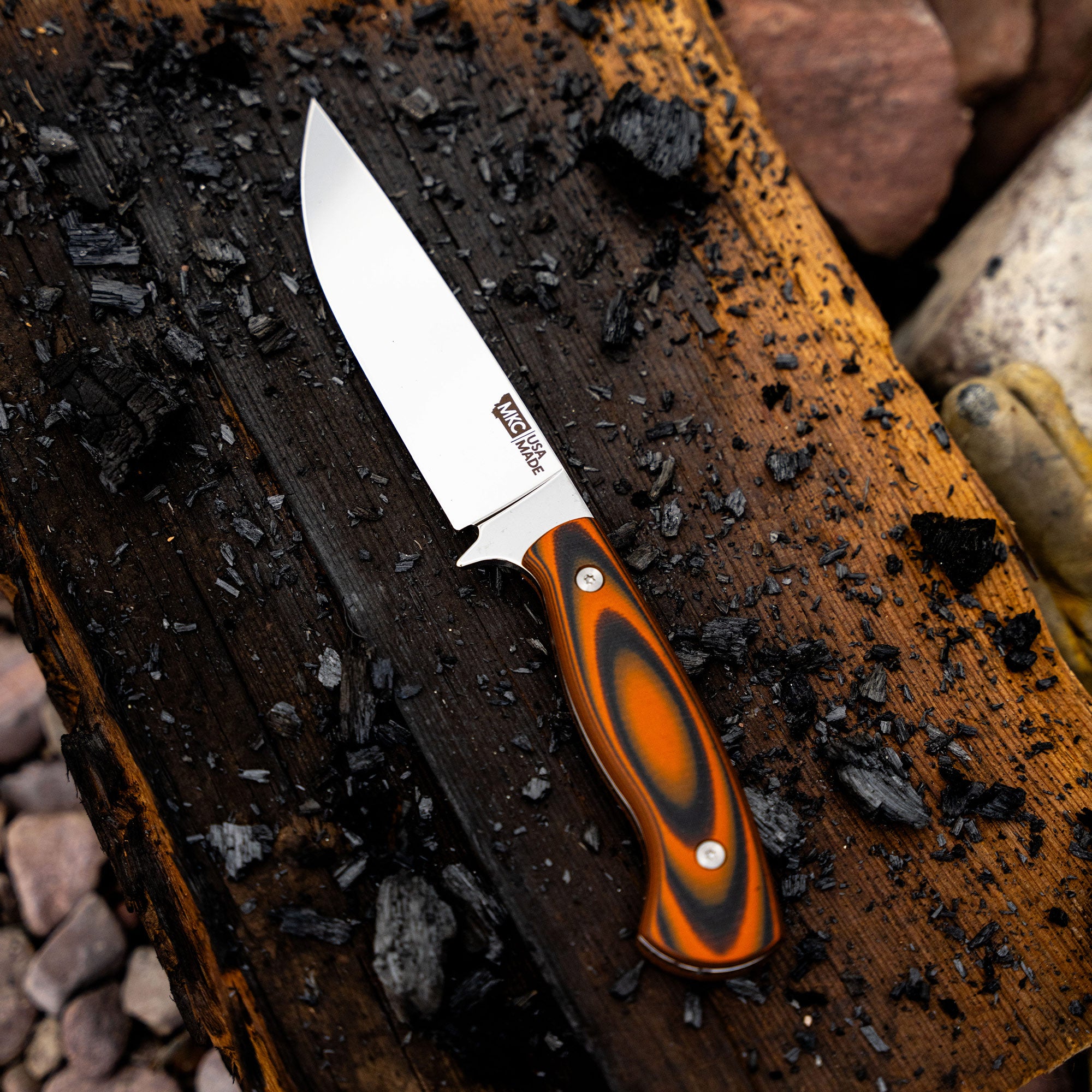 MAGNACUT SUPER CUB - DROP POINT HUNTER - ORANGE & BLACK