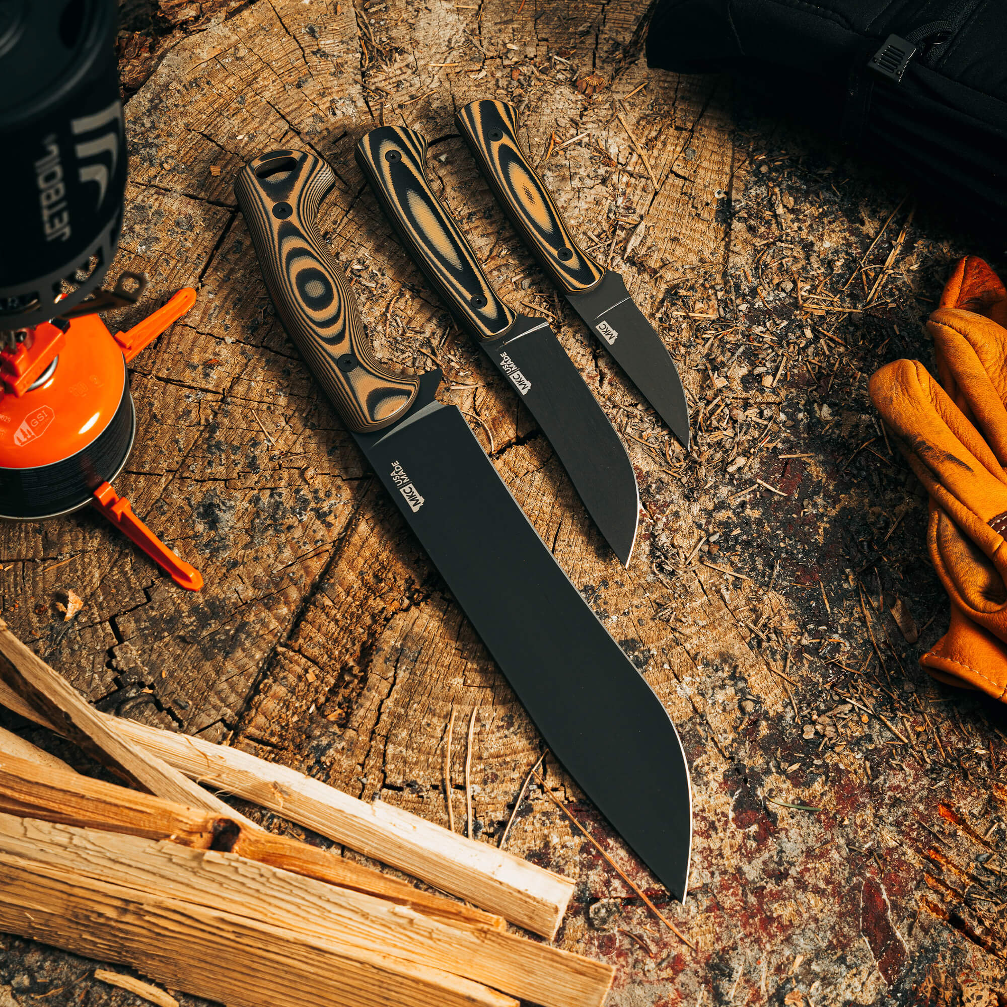 MKC CHOPPER - TAN & BLACK