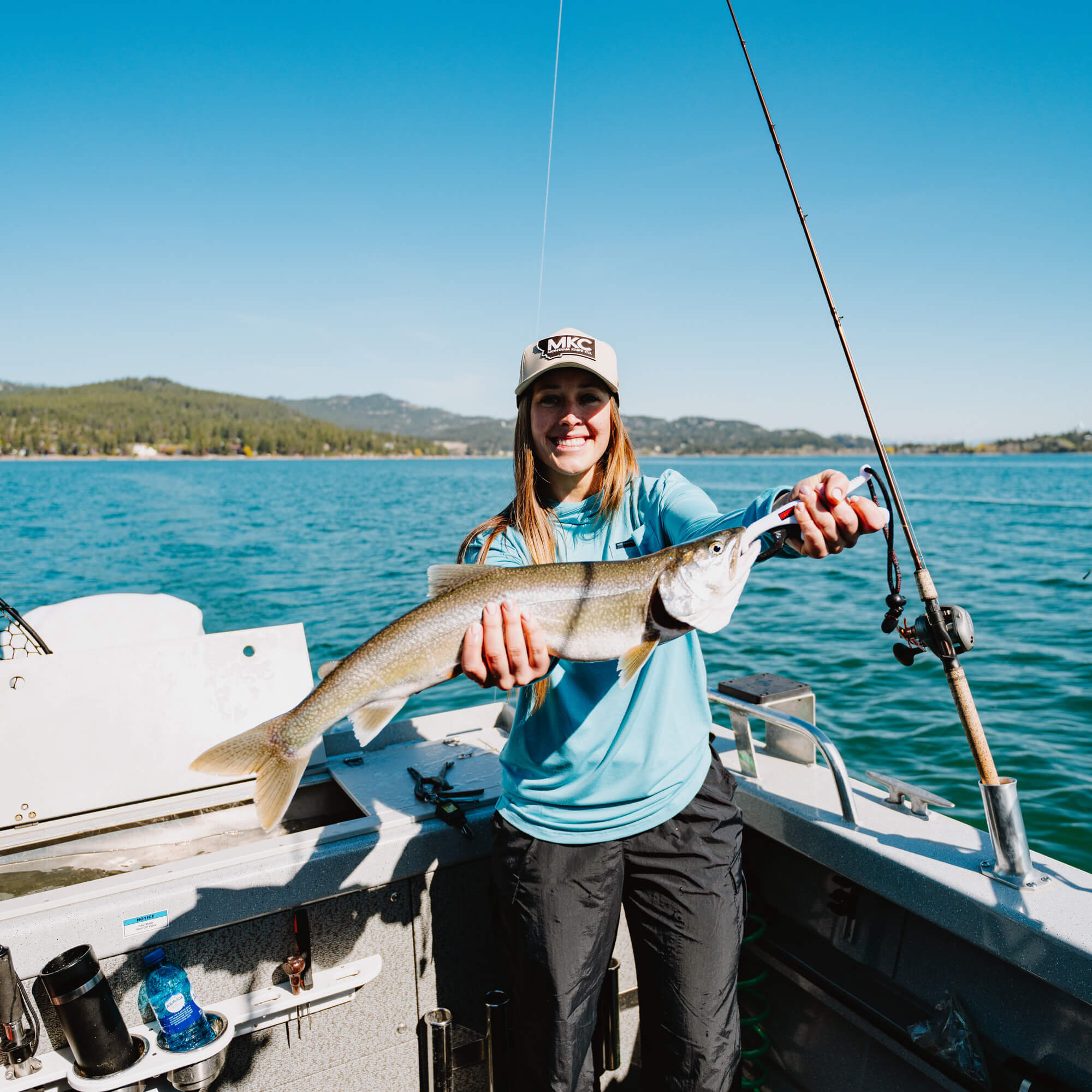 SUN RIVER BAMBOO HOODIE - GLACIER BLUE