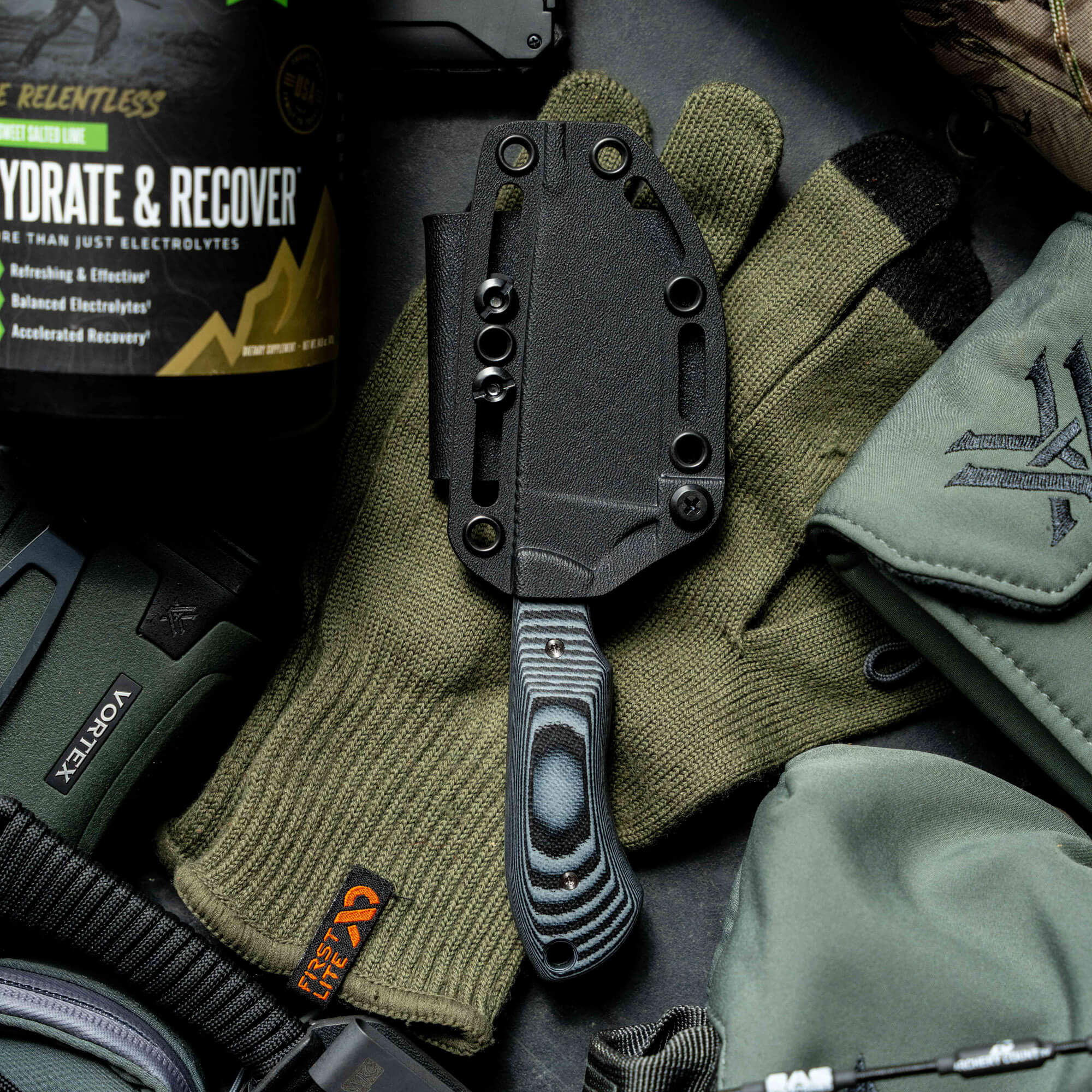 ELKHORN SKINNER - LIVE WILD EDITION - GREY & BLACK