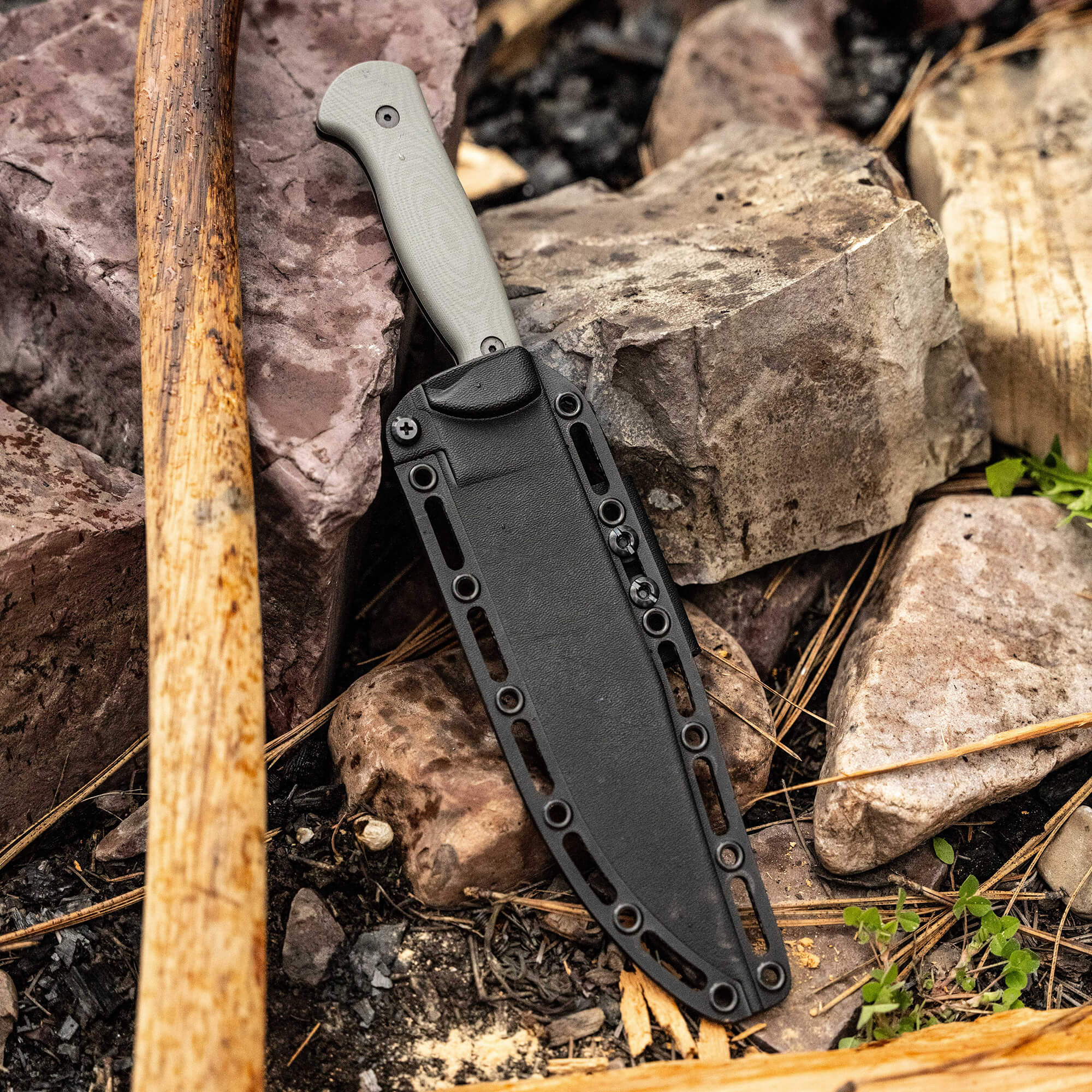 THE MARSHALL BUSHCRAFT KNIFE - GREY