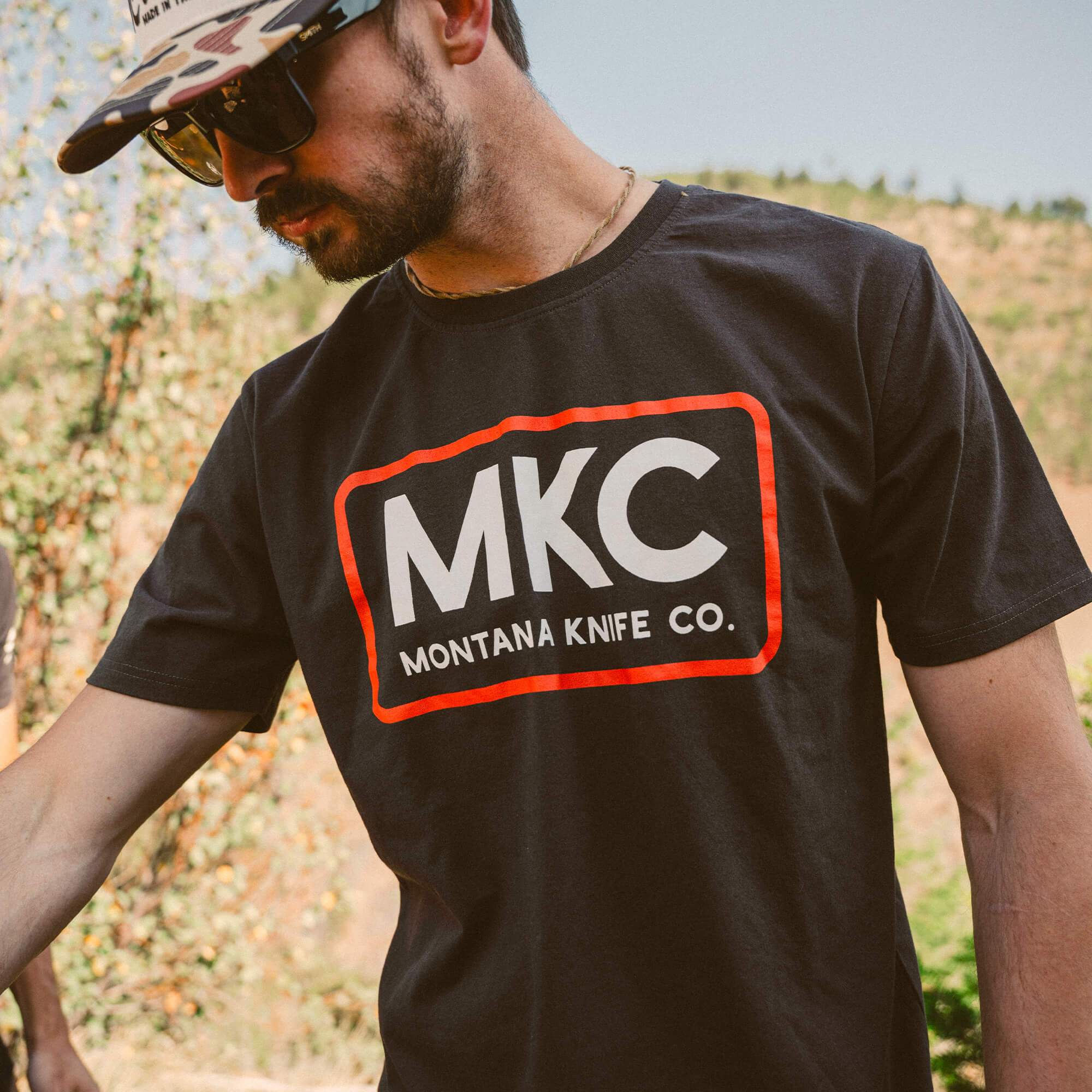 MKC LOGO TEE - COFFEE