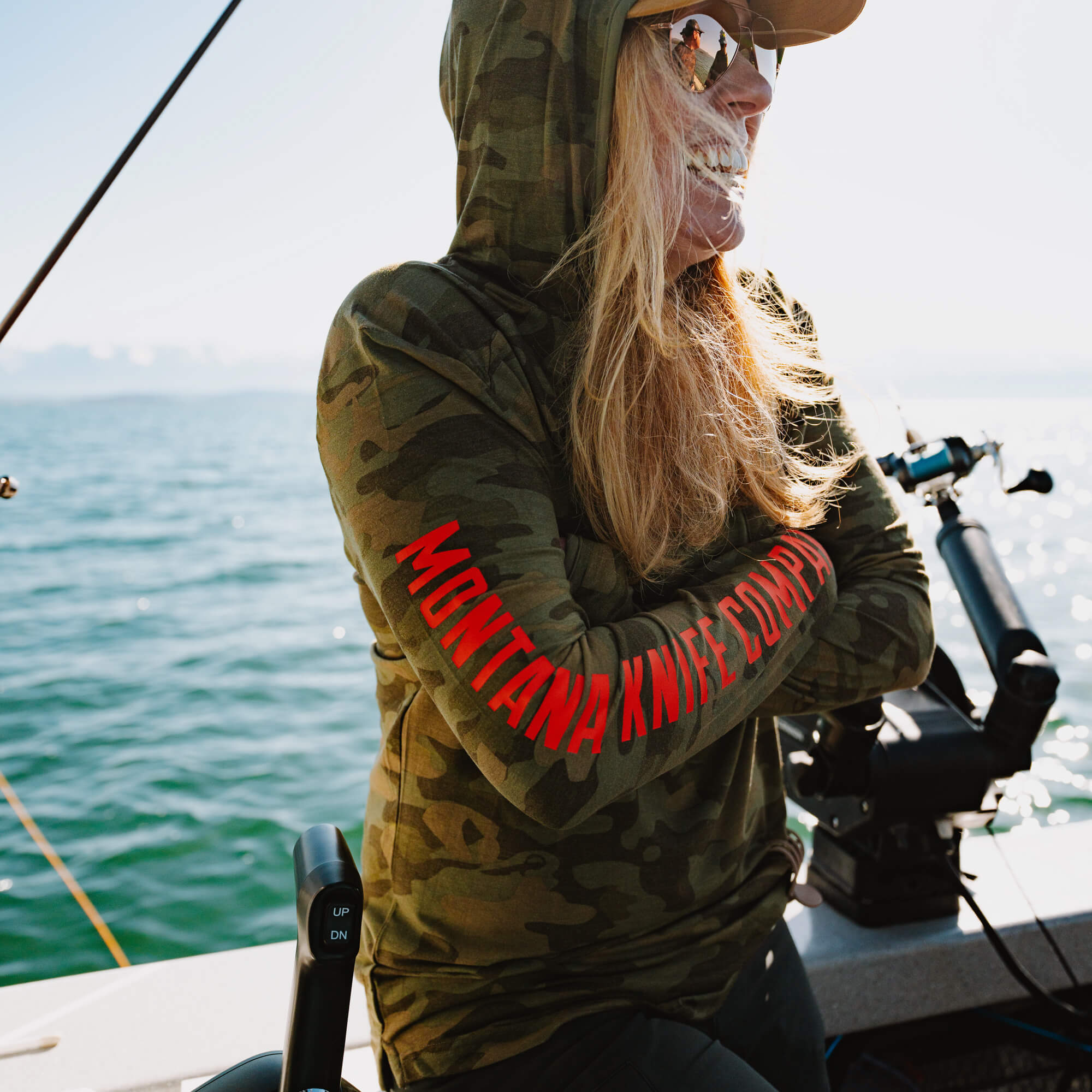 SUN RIVER BAMBOO HOODIE - VINTAGE MKC CAMO