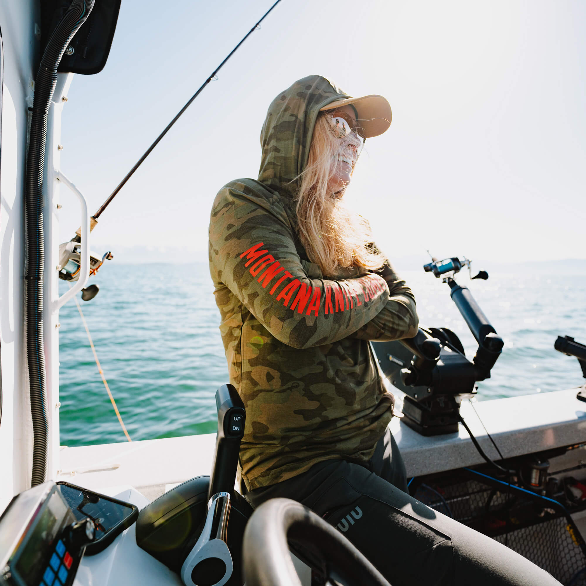 SUN RIVER BAMBOO HOODIE - VINTAGE MKC CAMO