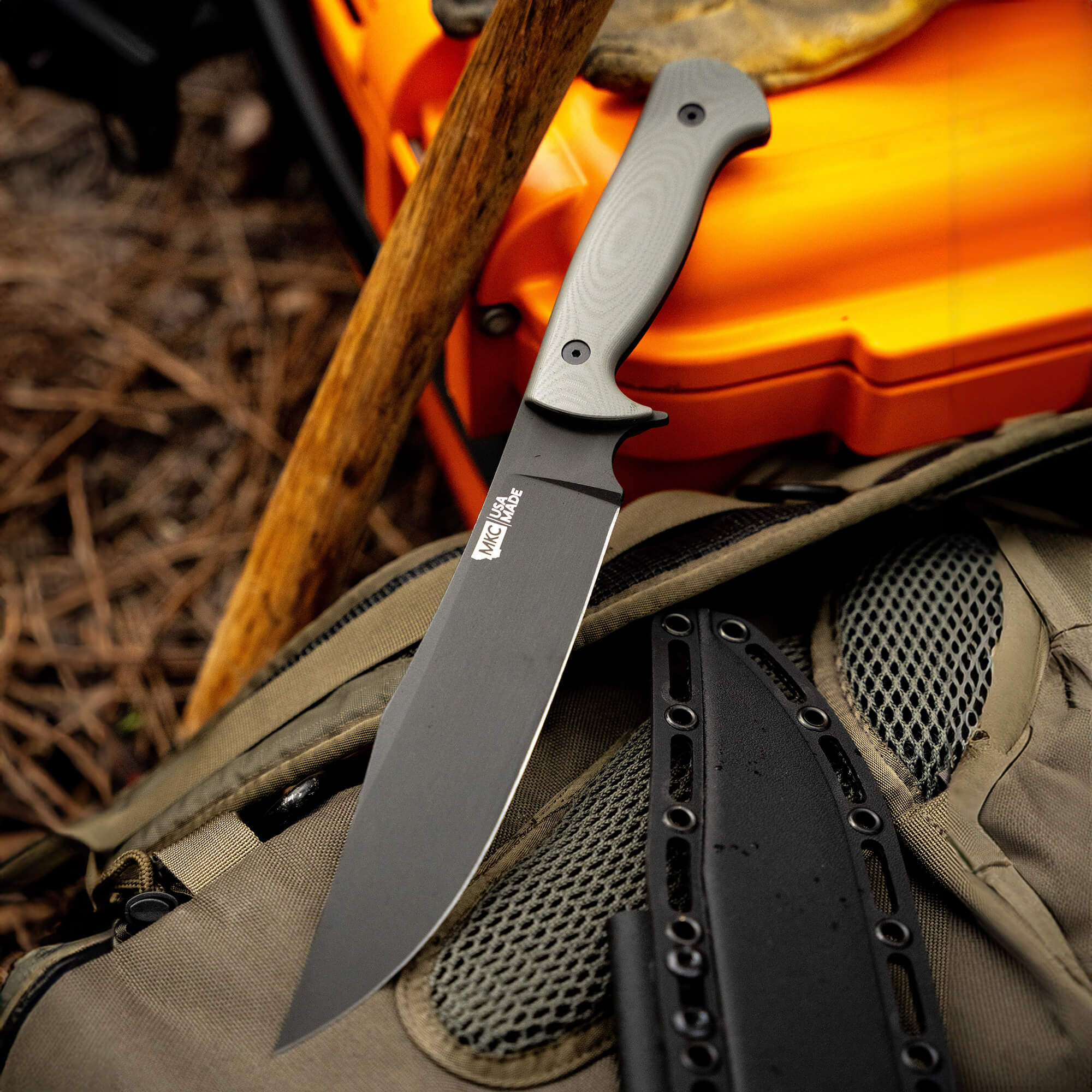 THE MARSHALL BUSHCRAFT KNIFE - GREY