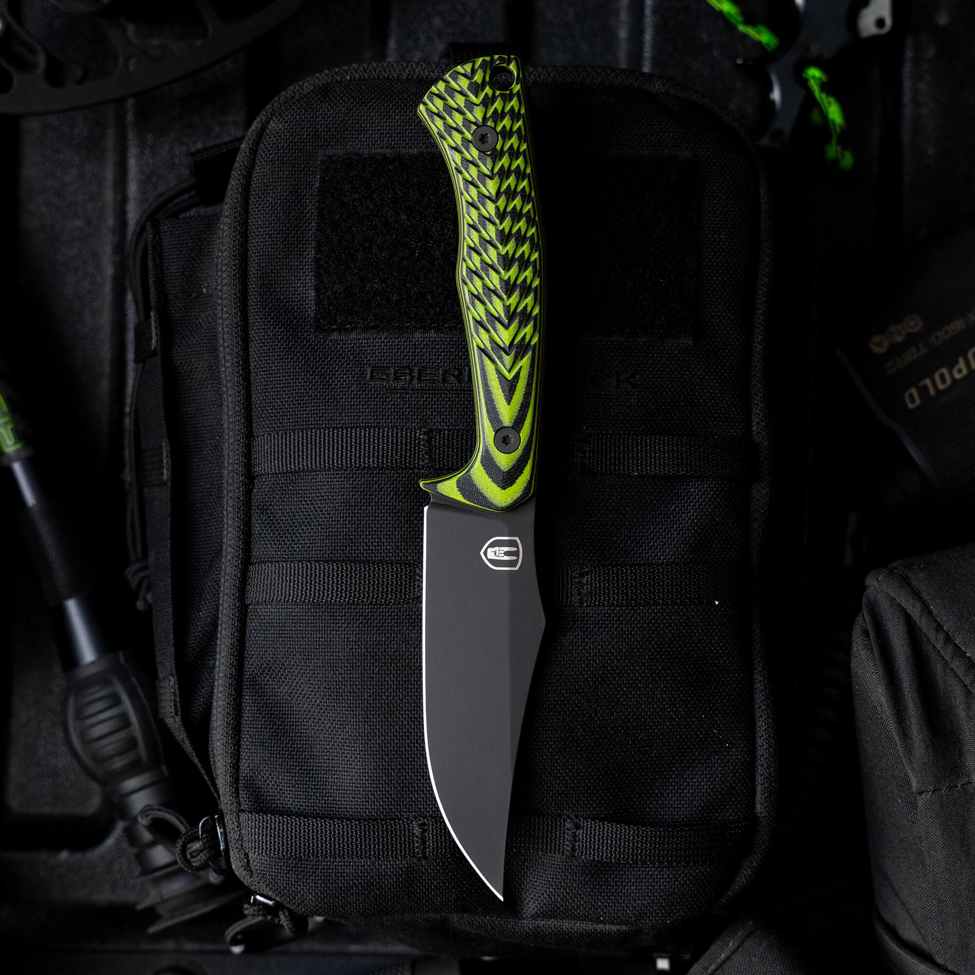 TRIUMPH PRO - NOCK ON NEON GREEN & BLACK