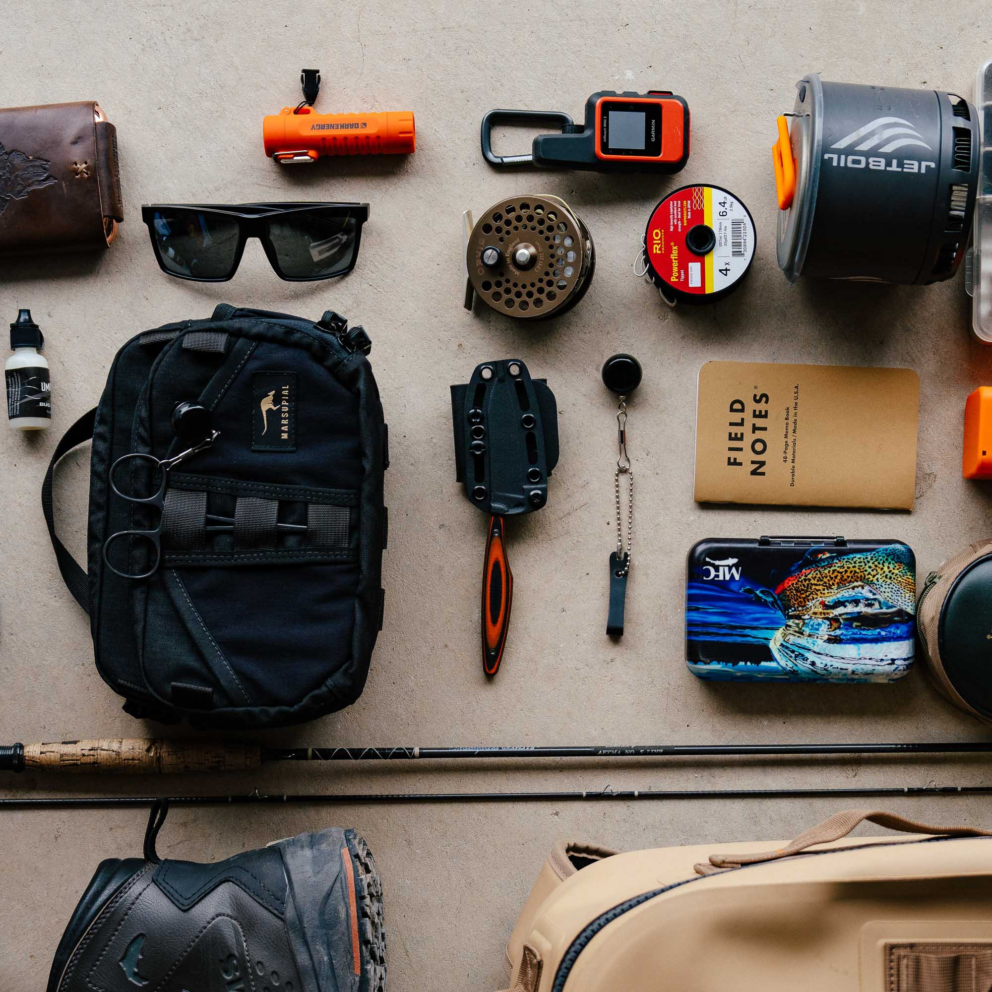 WESTSLOPE - ORANGE & BLACK