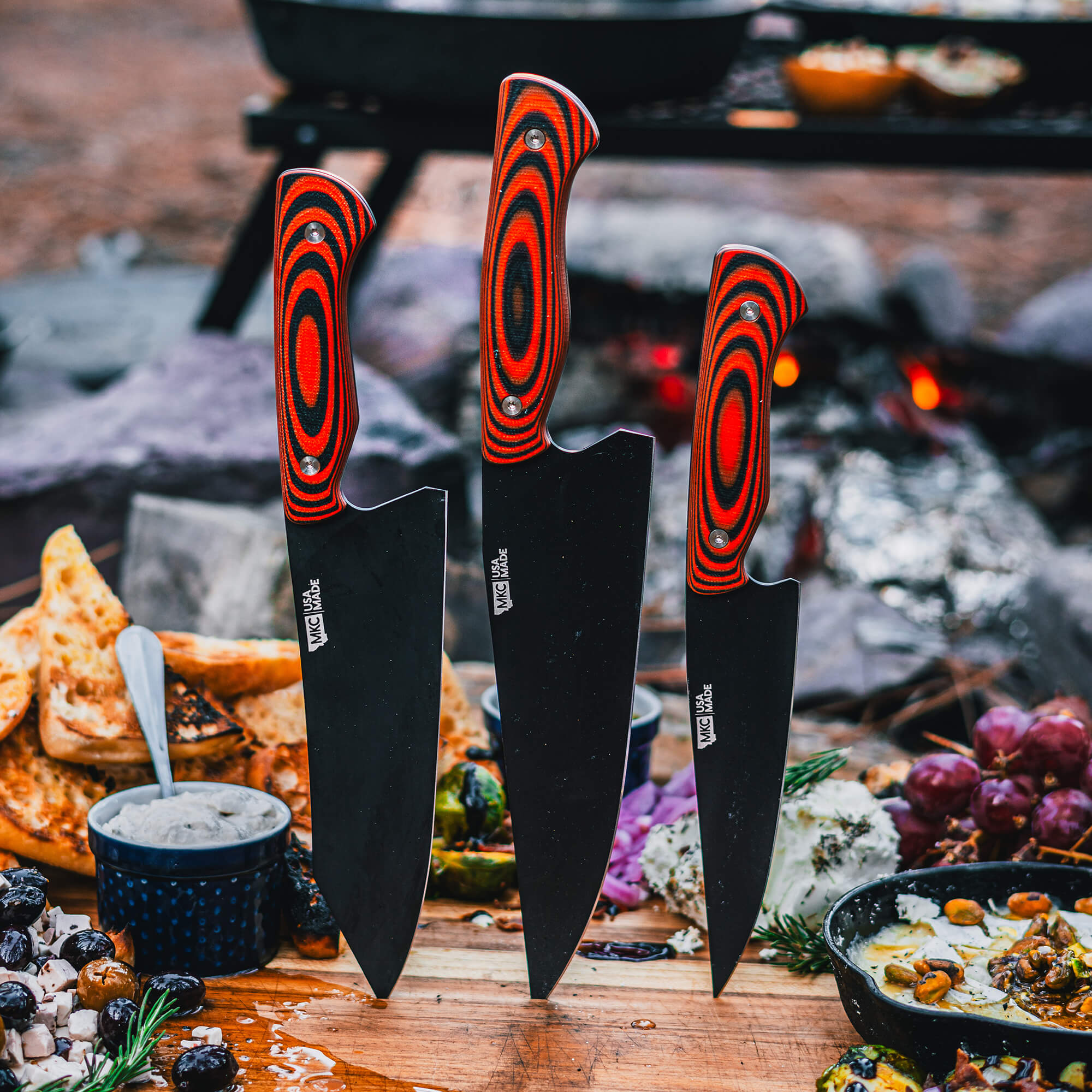 MKC CULINARY SET - ORANGE & BLACK