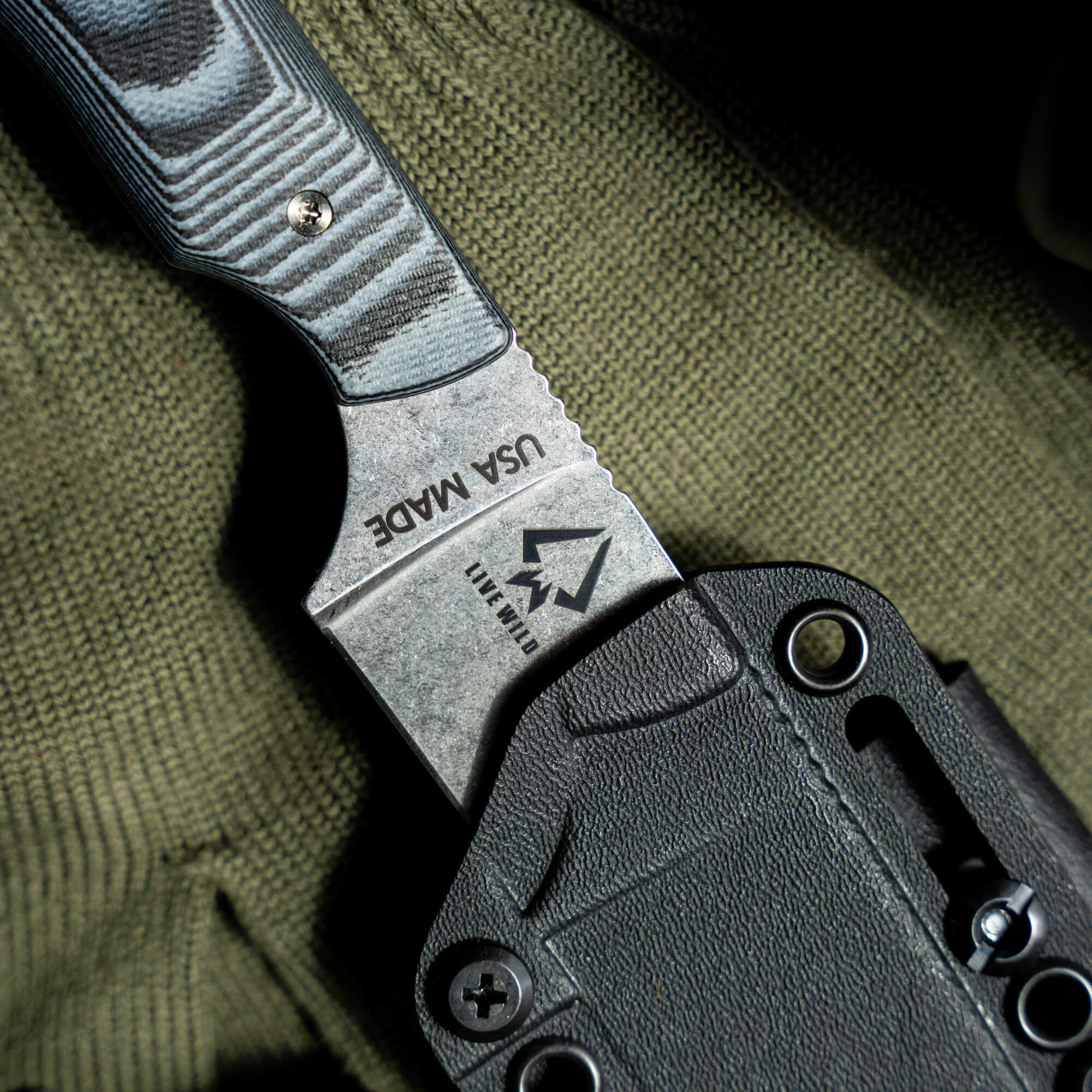 ELKHORN SKINNER - LIVE WILD EDITION - GREY & BLACK