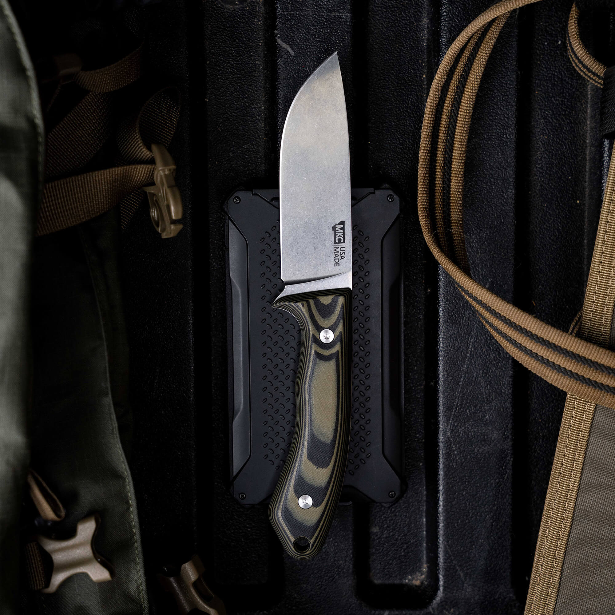 MULE DEER - GREEN & BLACK