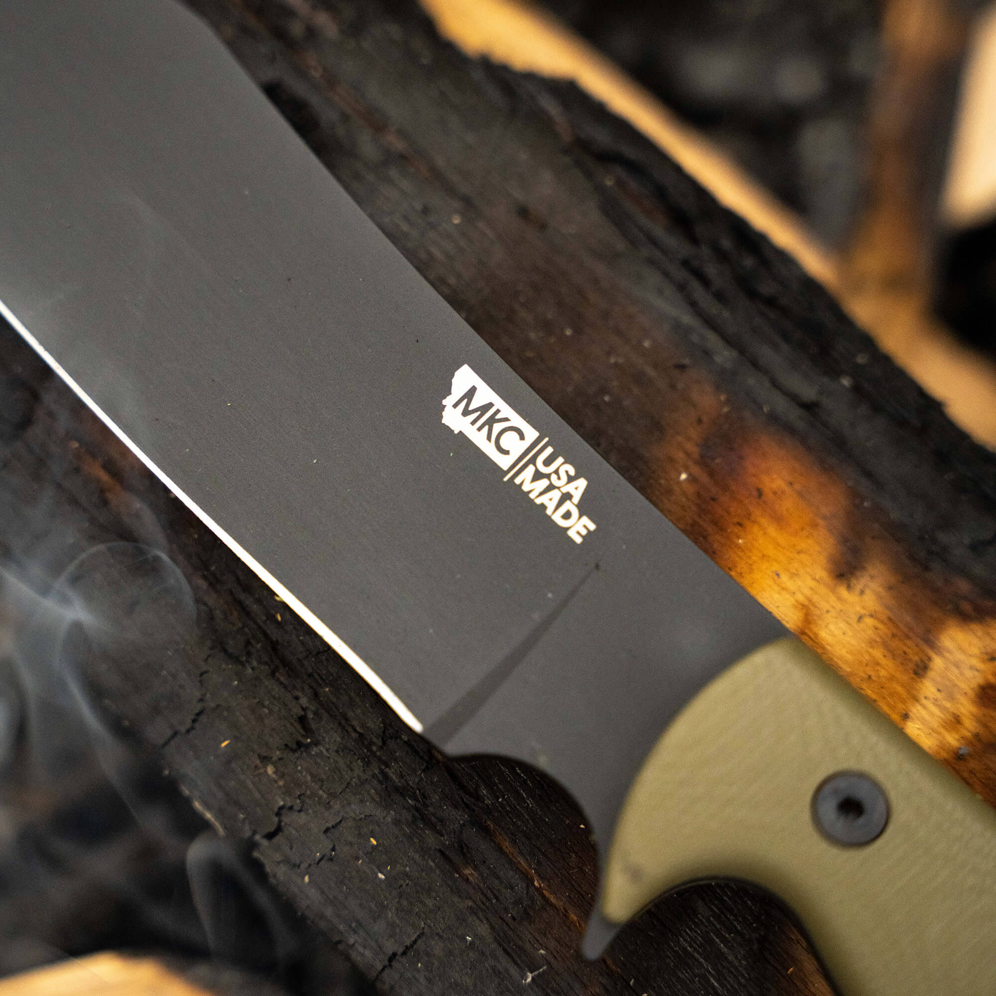 THE MARSHALL BUSHCRAFT KNIFE - OLIVE