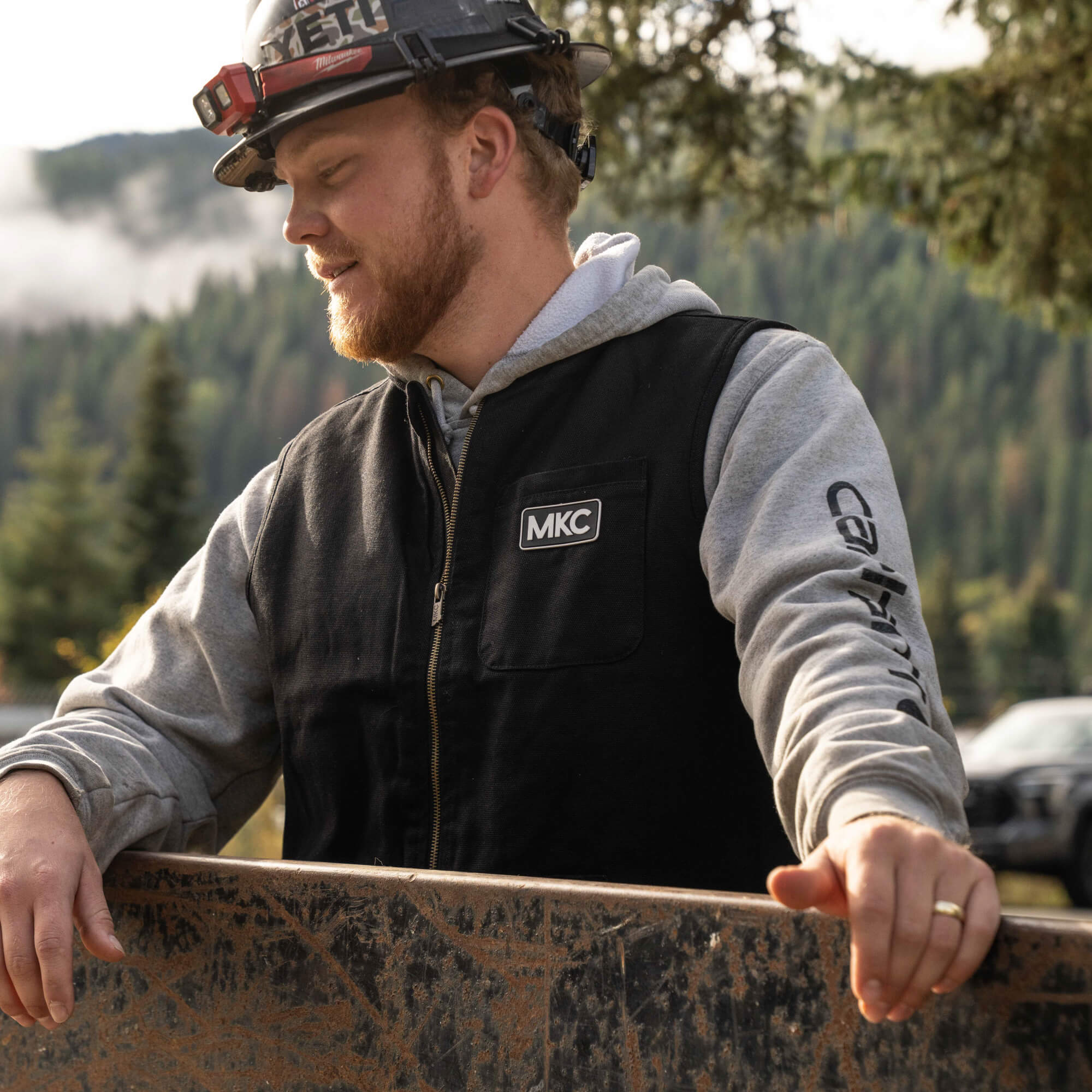 MKC CANVAS WORK VEST - BLACK