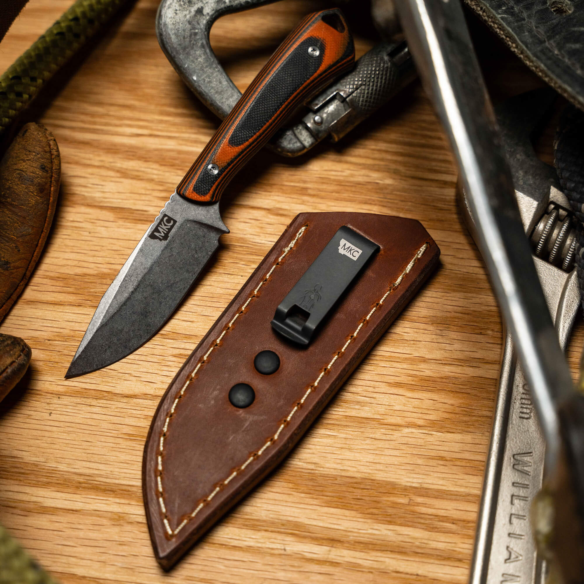 ROCKER LEATHER SHEATH - CONCEALED POCKET CARRY