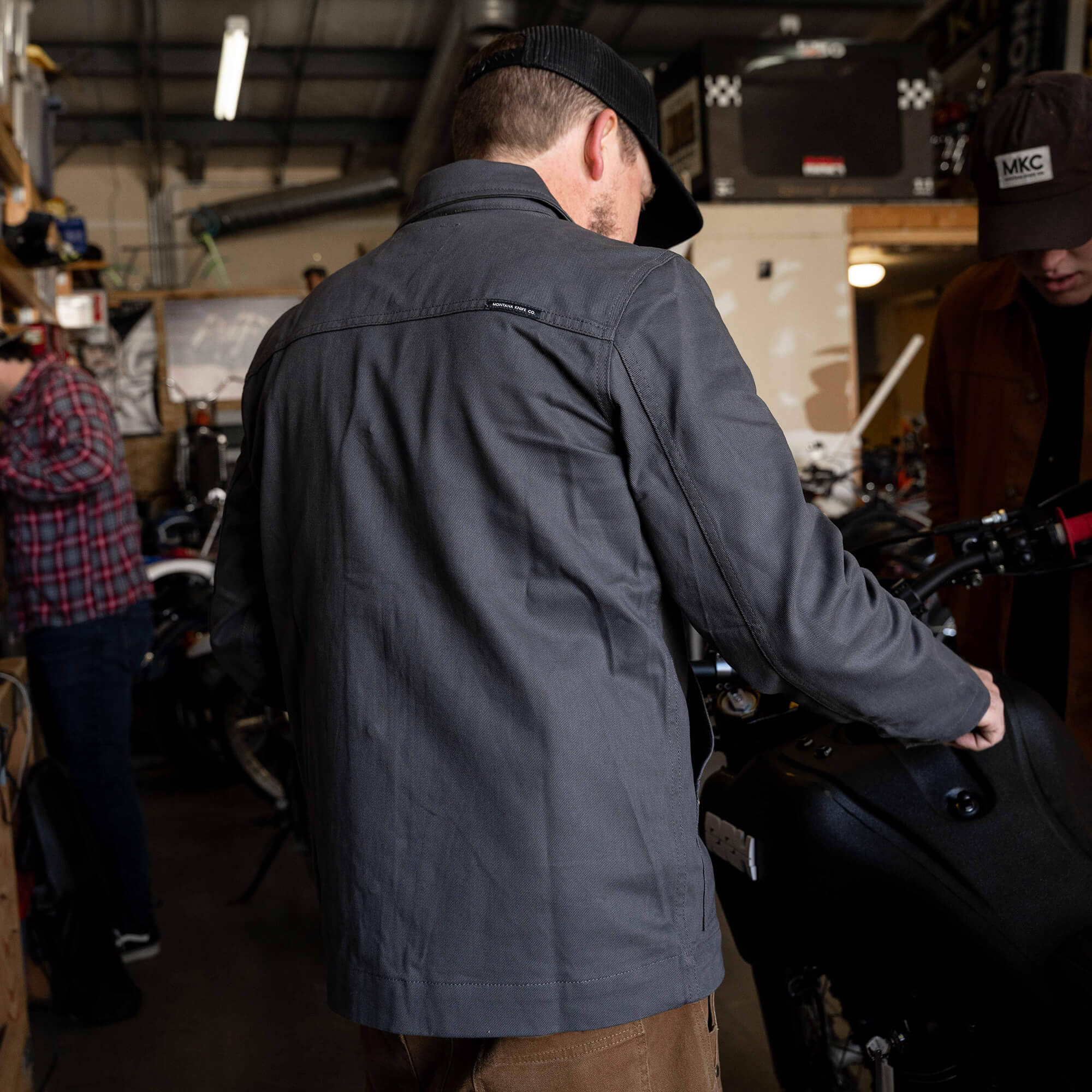 MKC WORK JACKET - USA MADE - CHARCOAL
