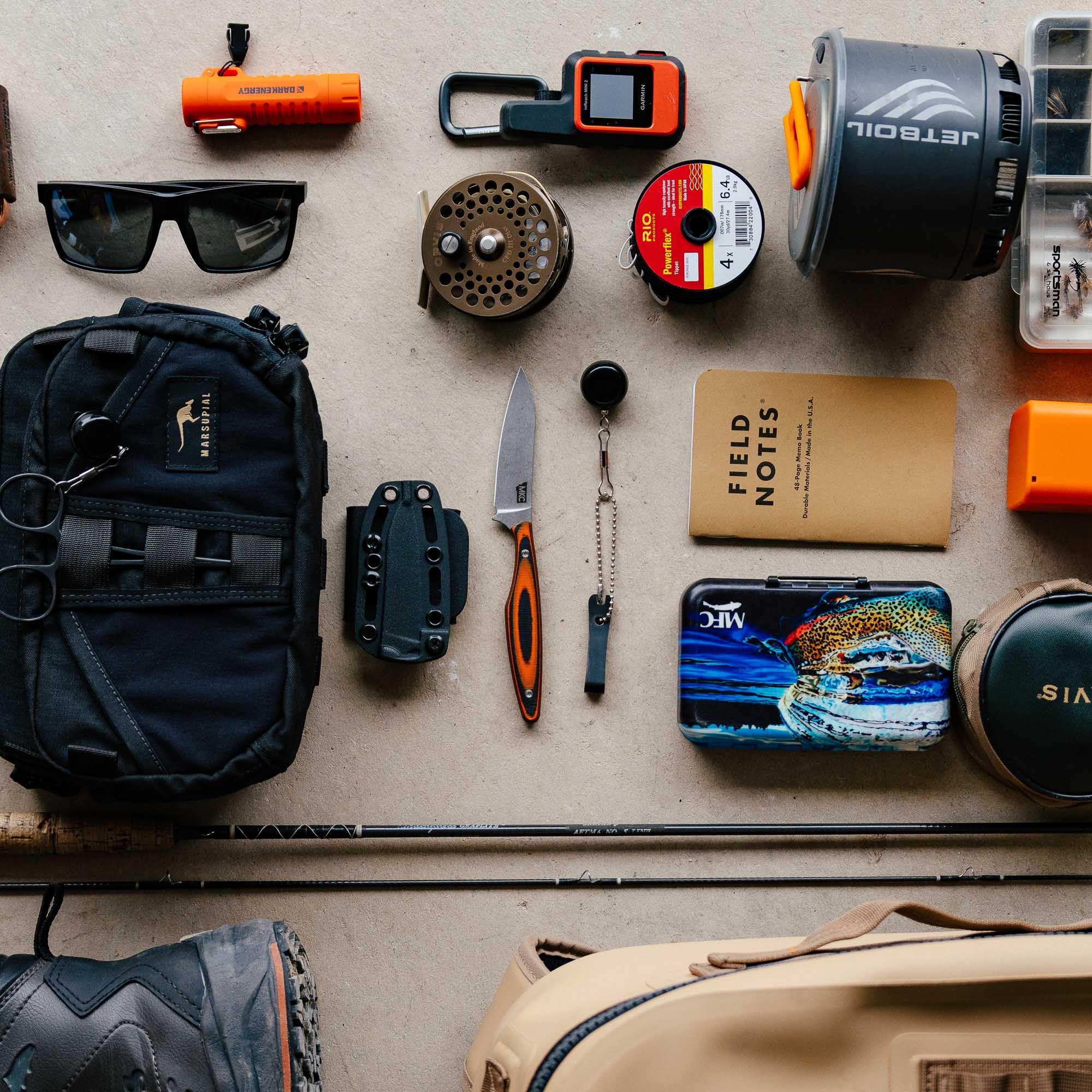 WESTSLOPE - ORANGE & BLACK