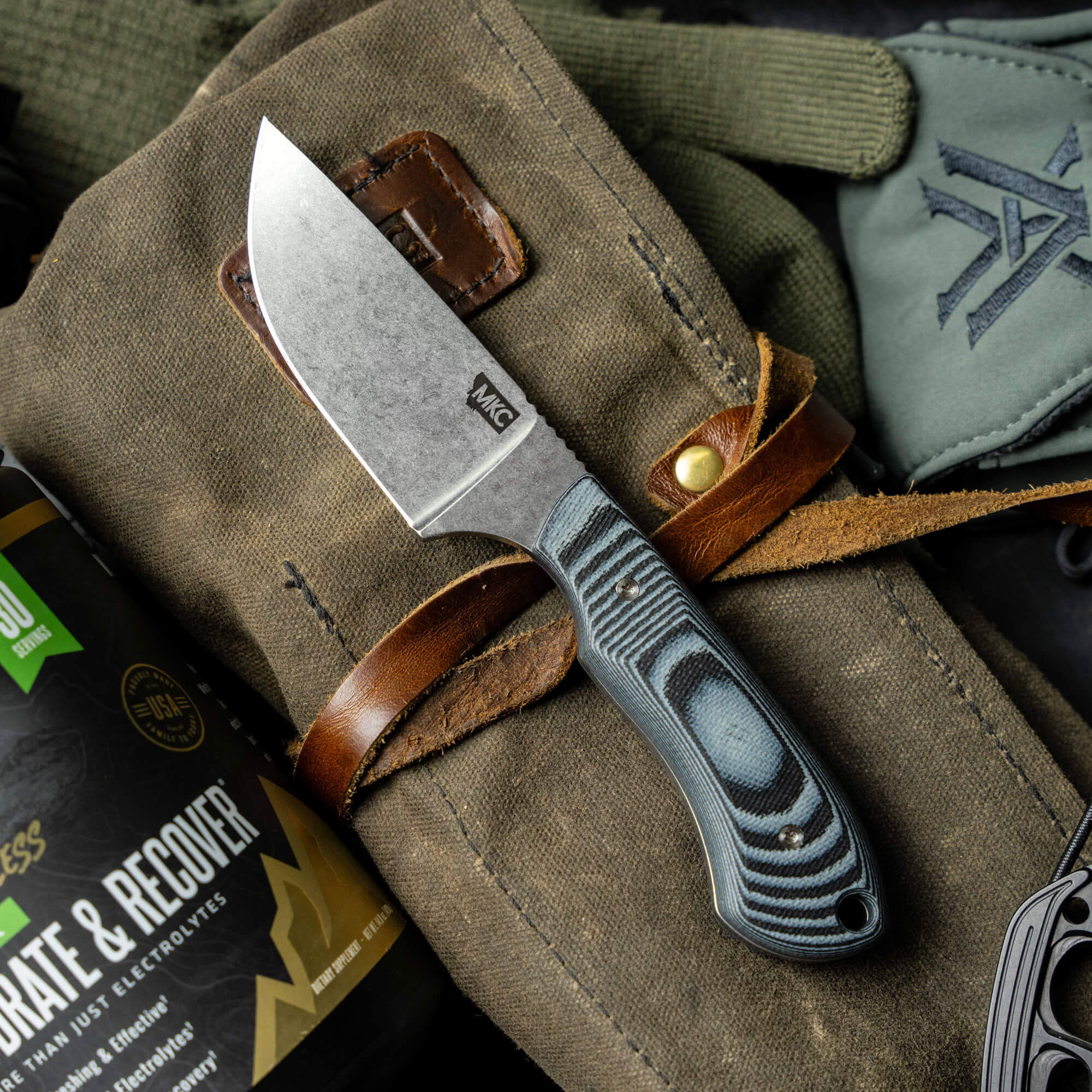 ELKHORN SKINNER - LIVE WILD EDITION - GREY & BLACK