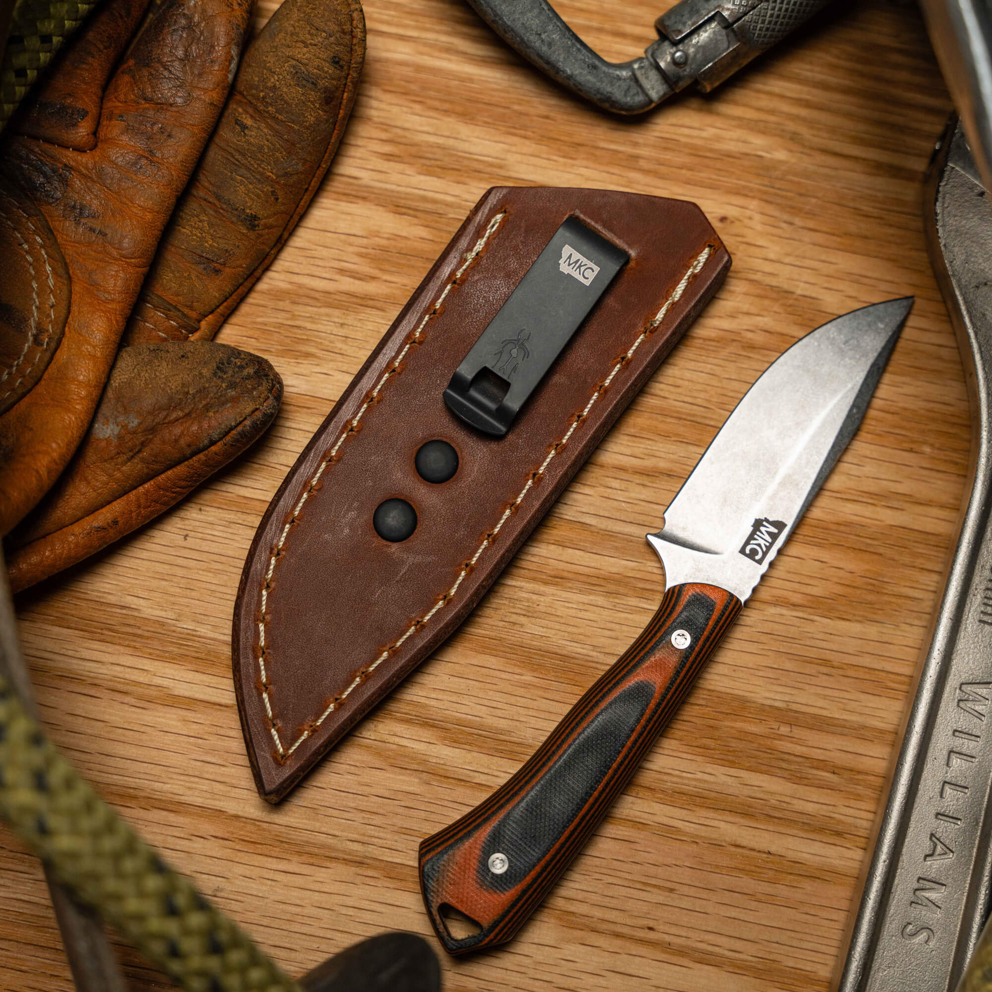 ROCKER LEATHER SHEATH - CONCEALED POCKET CARRY