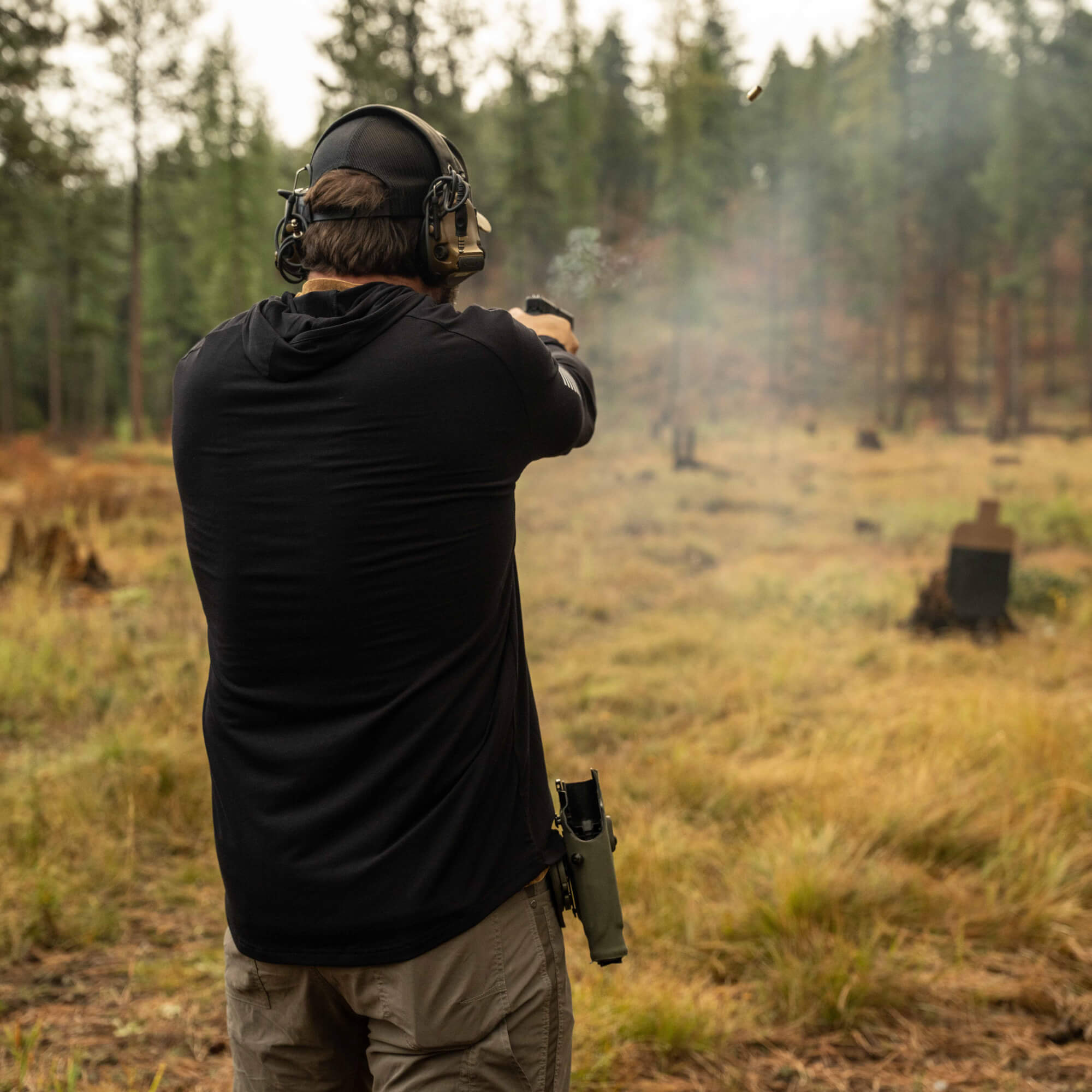 TACTICAL LIGHTWEIGHT BAMBOO HOODIE - SHADOW