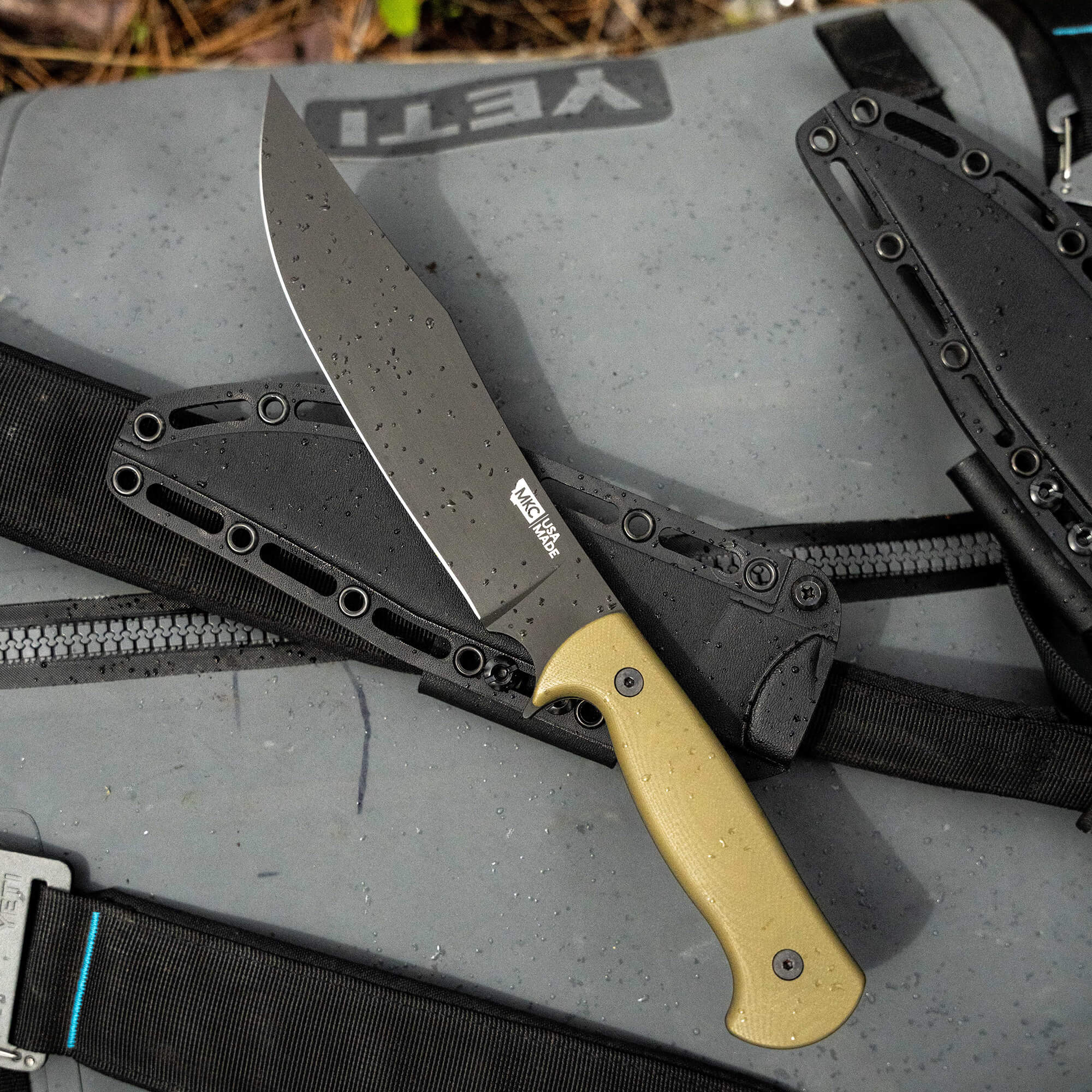 THE MARSHALL BUSHCRAFT KNIFE - OLIVE