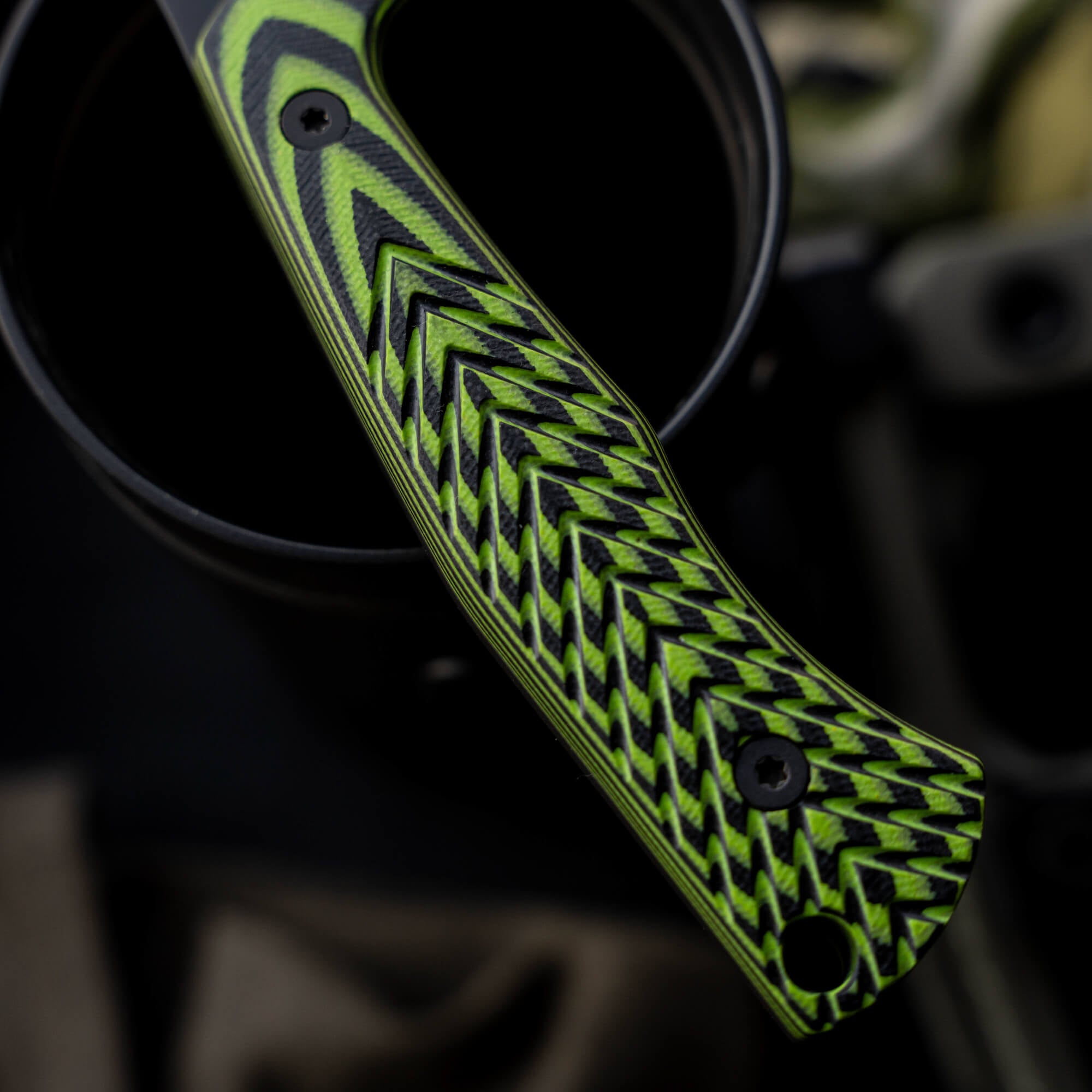 TRIUMPH PRO - NOCK ON NEON GREEN & BLACK