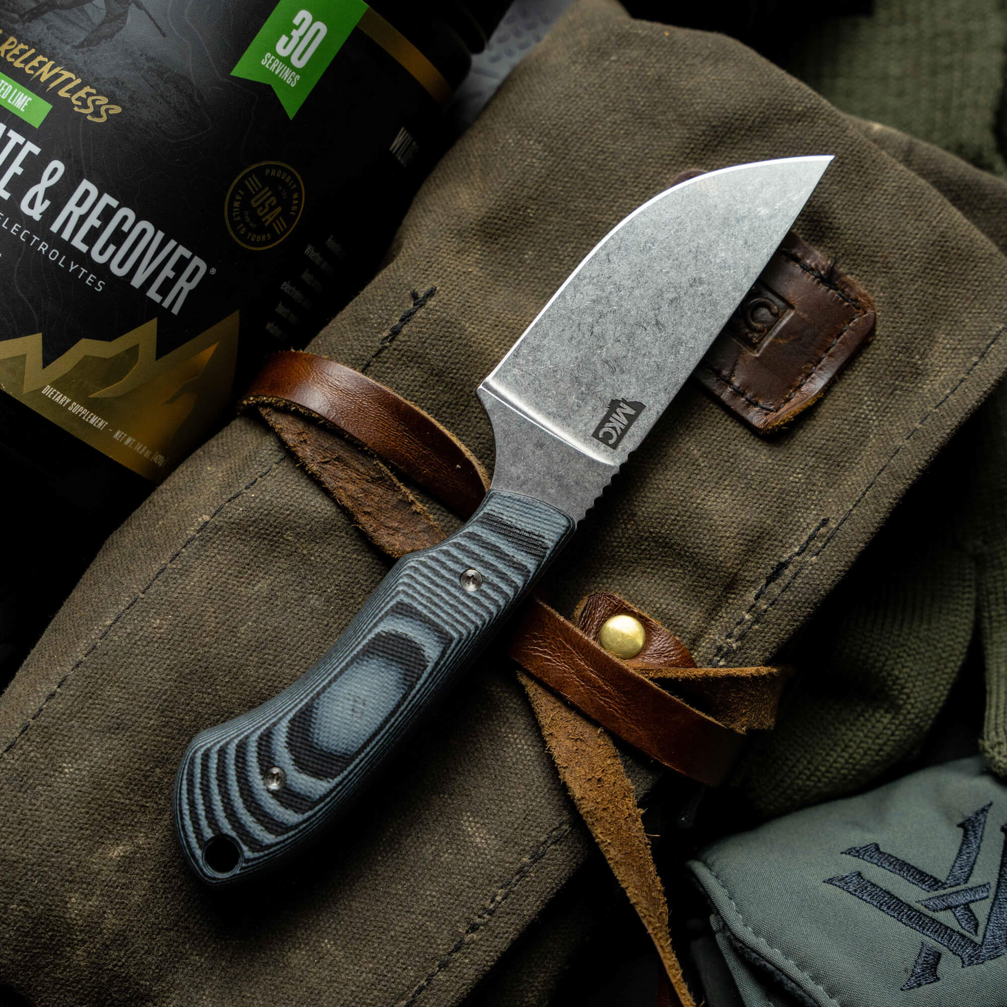 ELKHORN SKINNER - LIVE WILD EDITION - GREY & BLACK