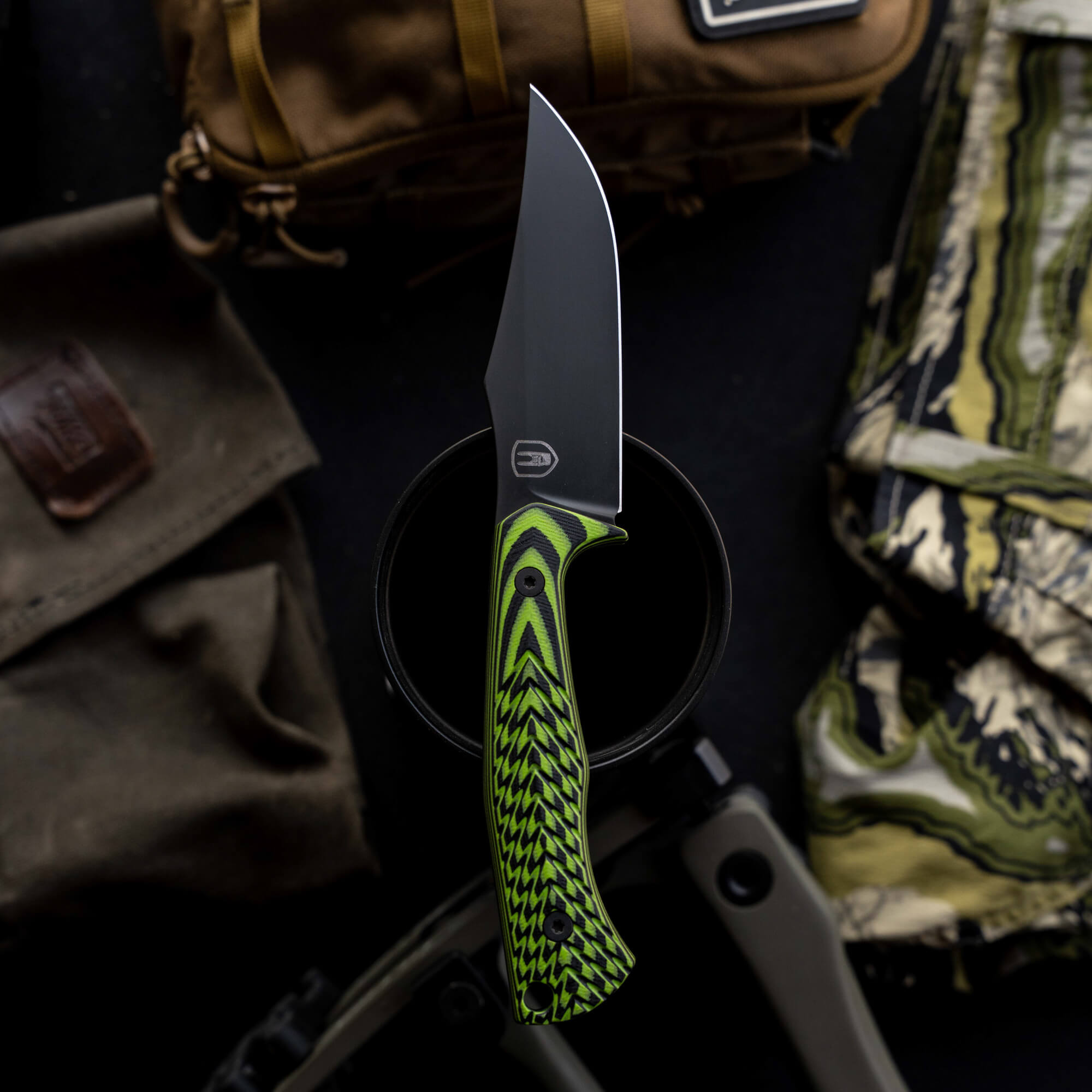 TRIUMPH PRO - NOCK ON NEON GREEN & BLACK