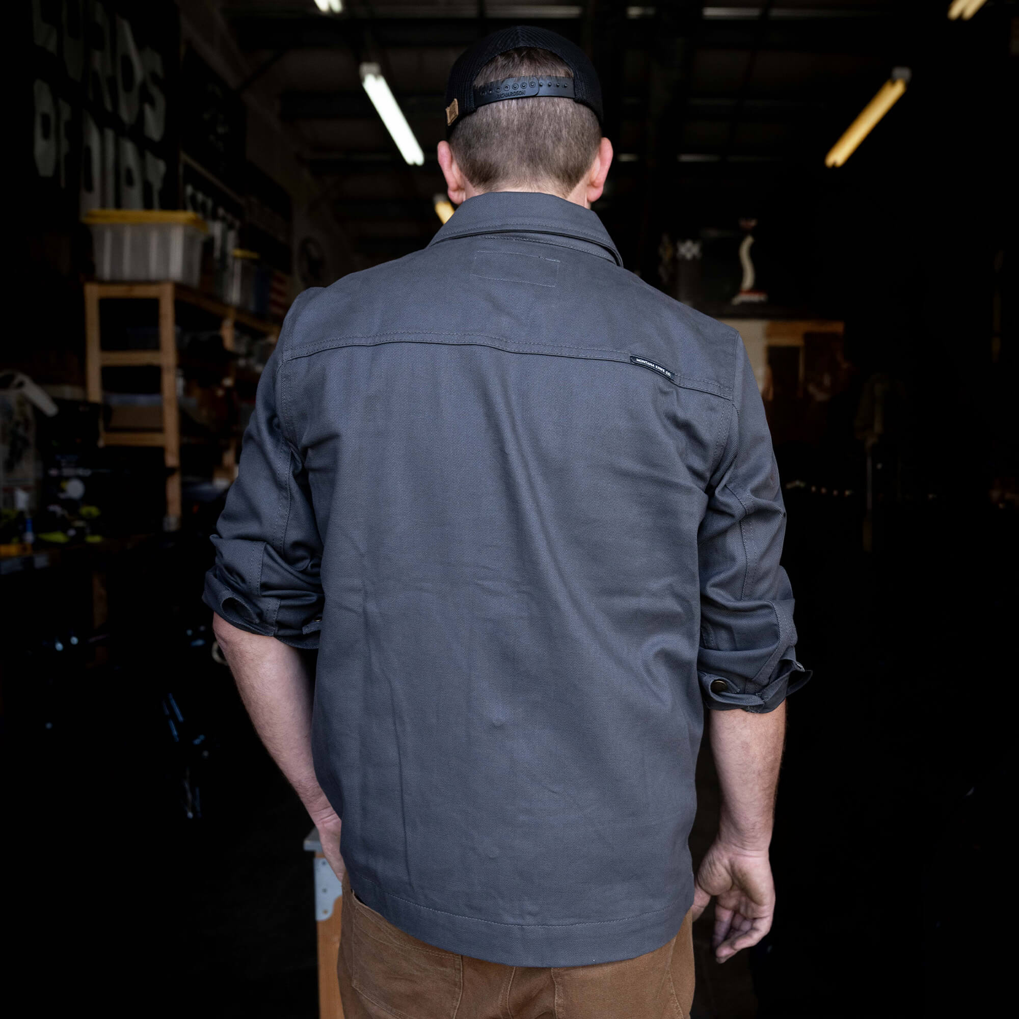 MKC WORK JACKET - USA MADE - CHARCOAL
