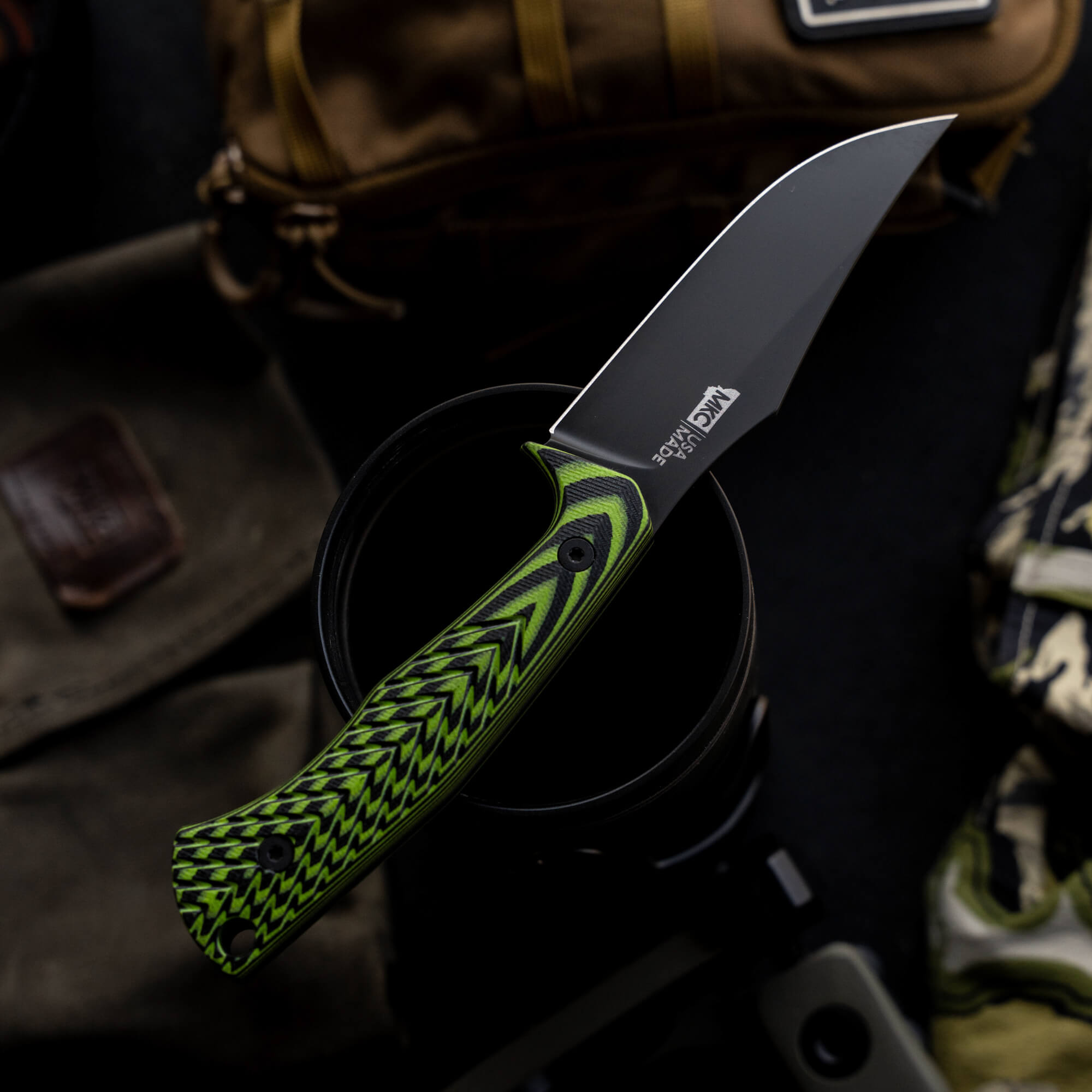 TRIUMPH PRO - NOCK ON NEON GREEN & BLACK