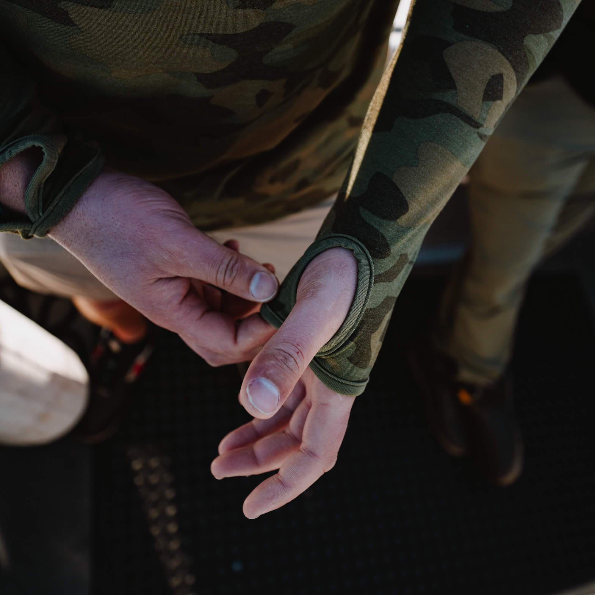 SUN RIVER BAMBOO HOODIE - VINTAGE MKC CAMO