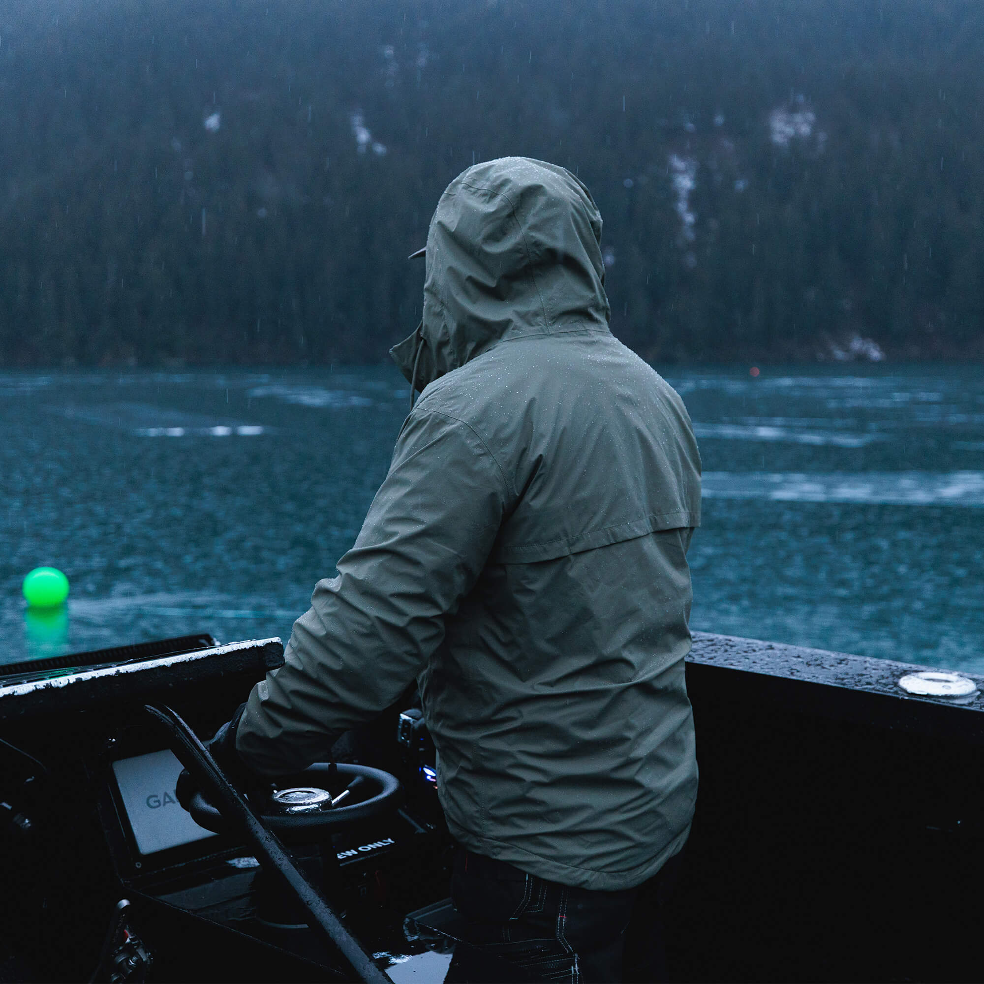 MT. REYNOLDS RAIN JACKET - OLIVE