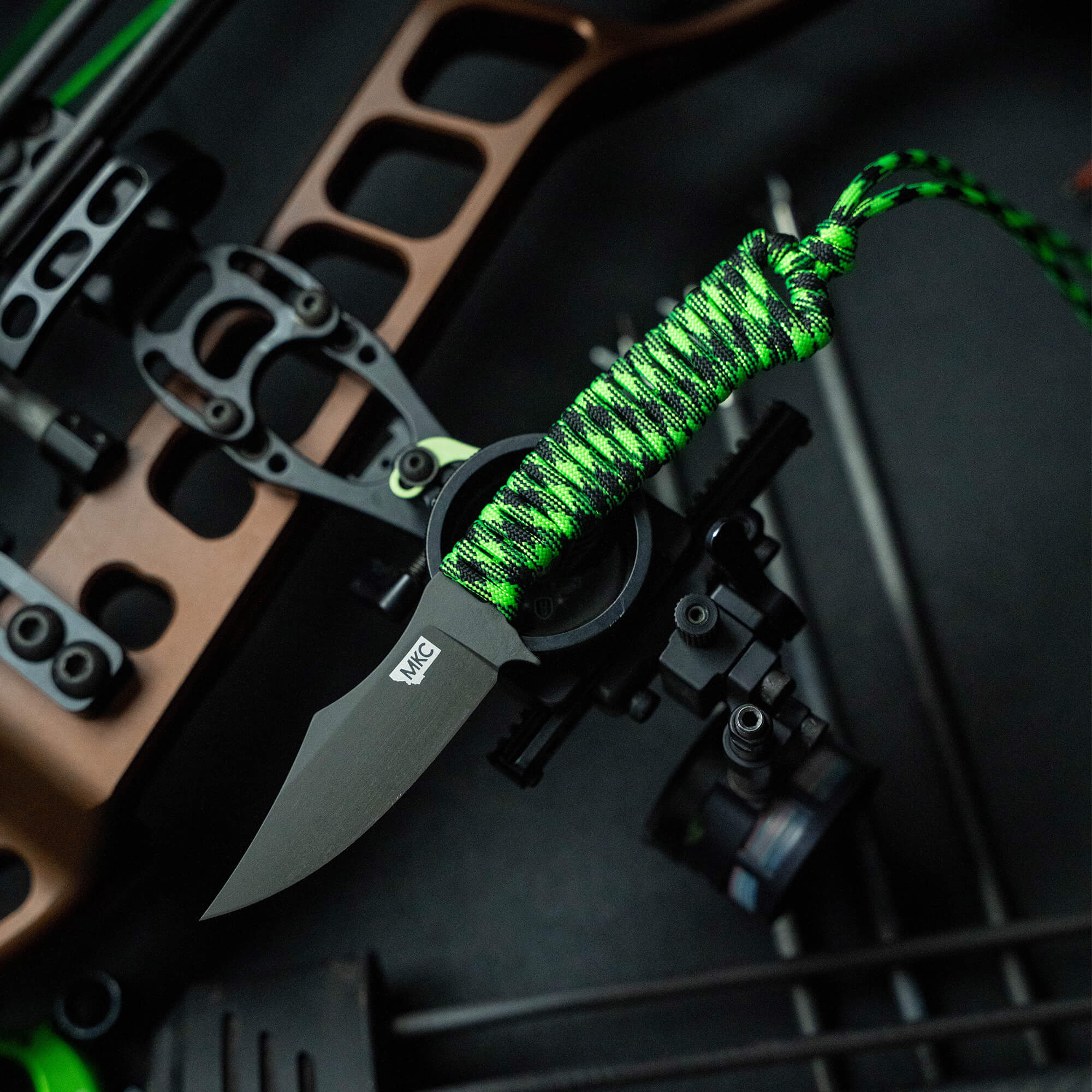 NOCK ON - TRIUMPH SL - GREEN & BLACK