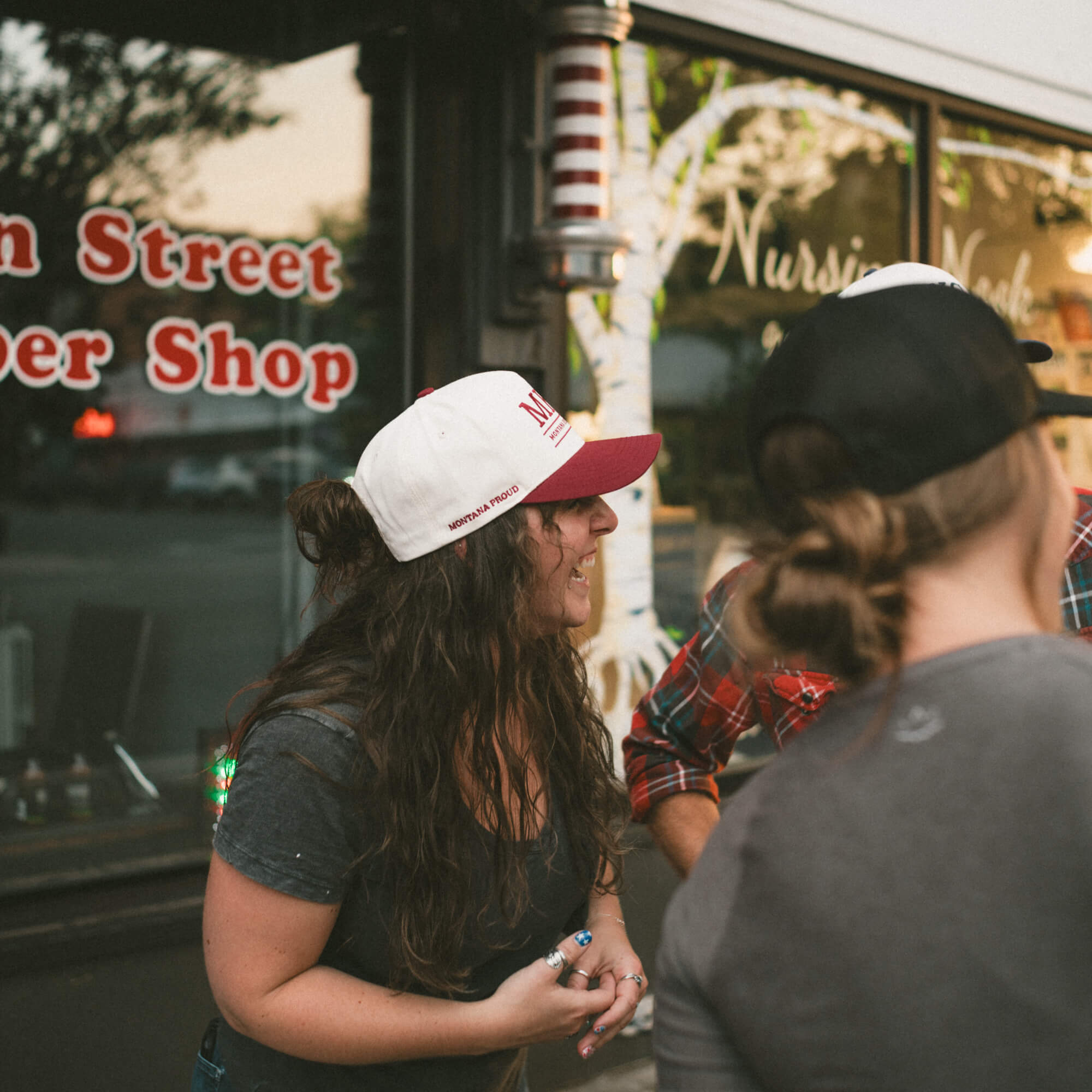 MKC UNIVERSITY HAT - IVORY/MAROON