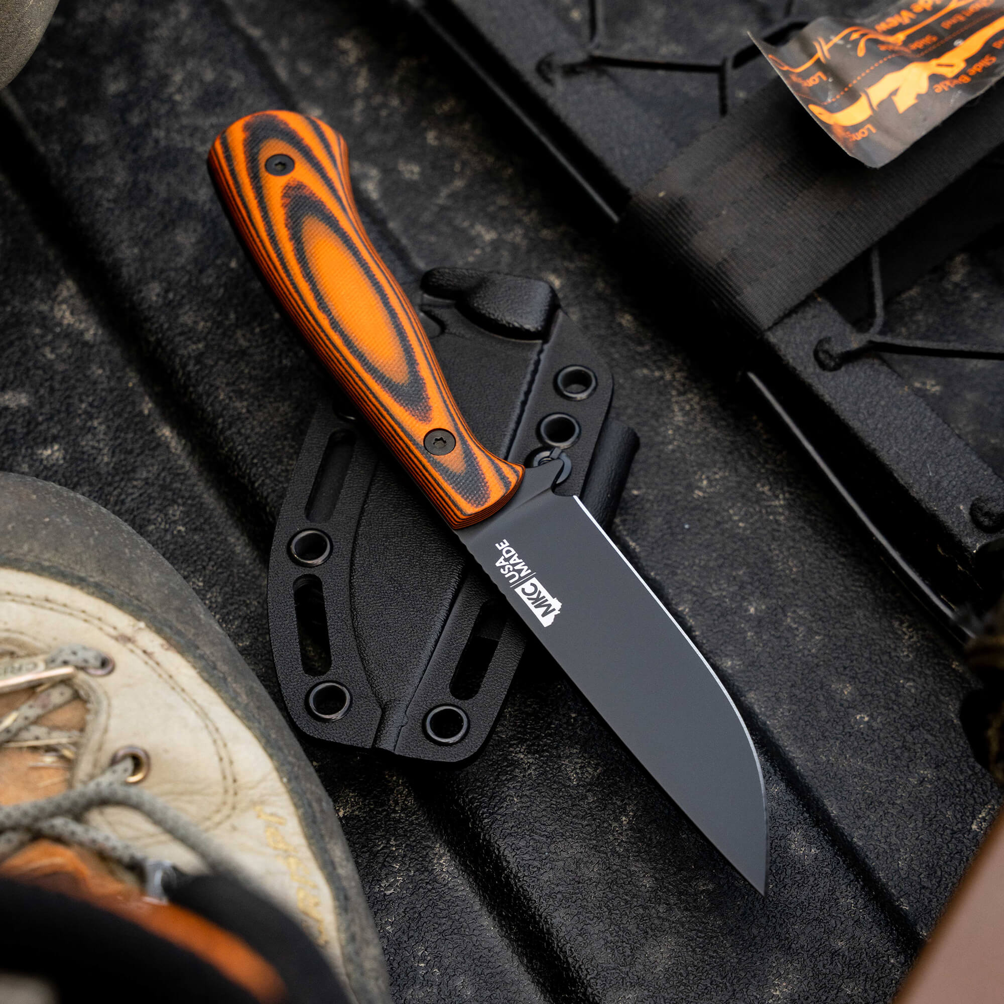 MKC WHITETAIL - PVD - ORANGE & BLACK