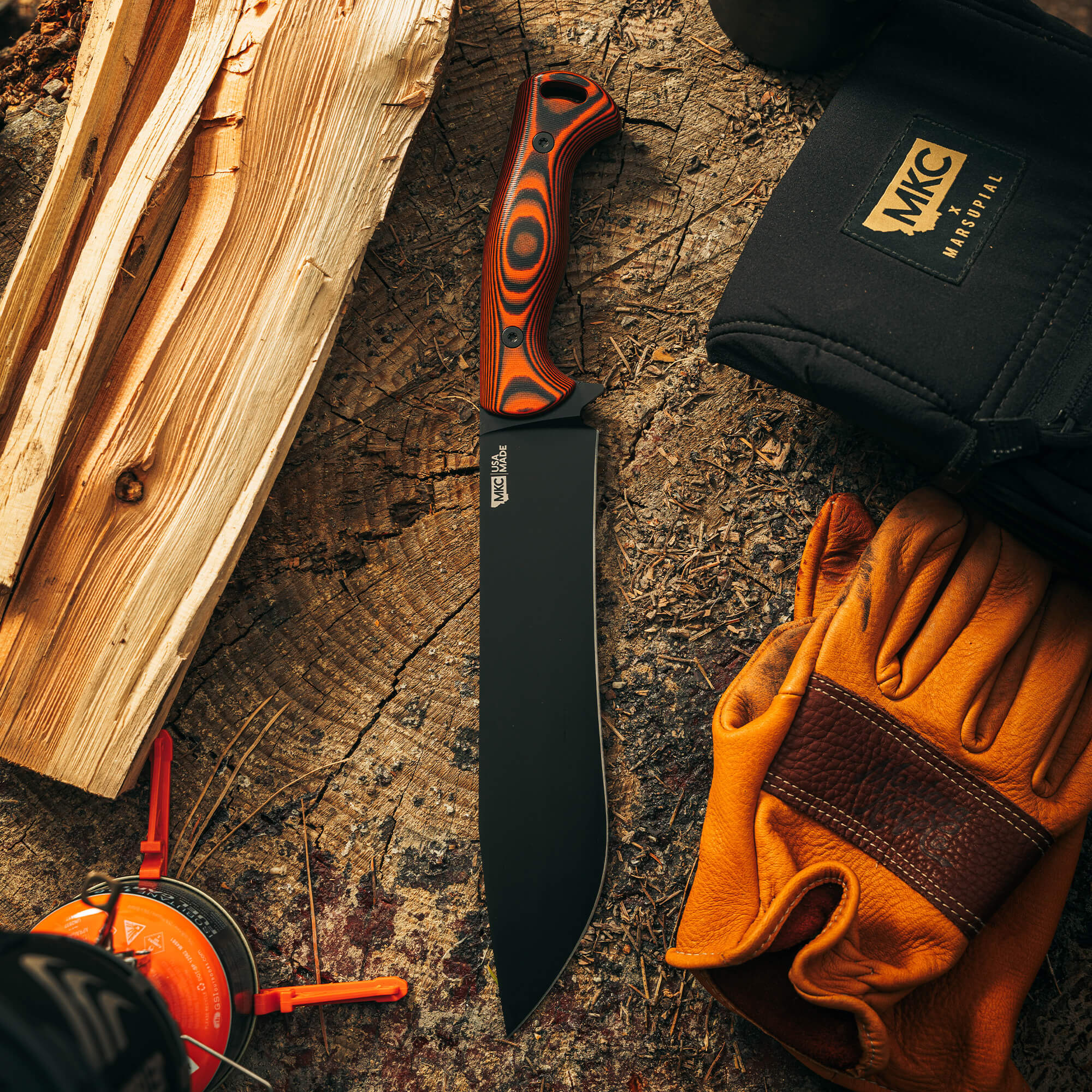 MKC CHOPPER - ORANGE & BLACK