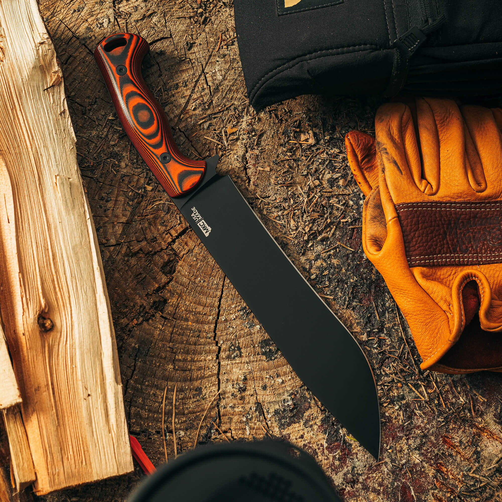 MKC CHOPPER - ORANGE & BLACK