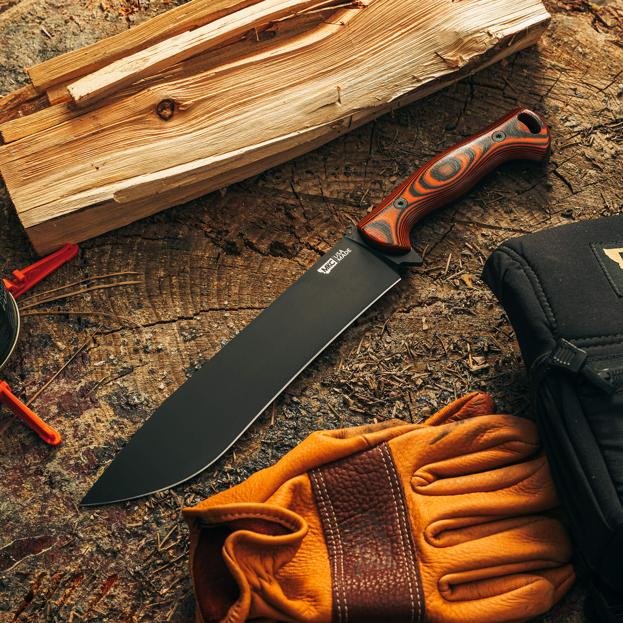 MKC CHOPPER - ORANGE & BLACK