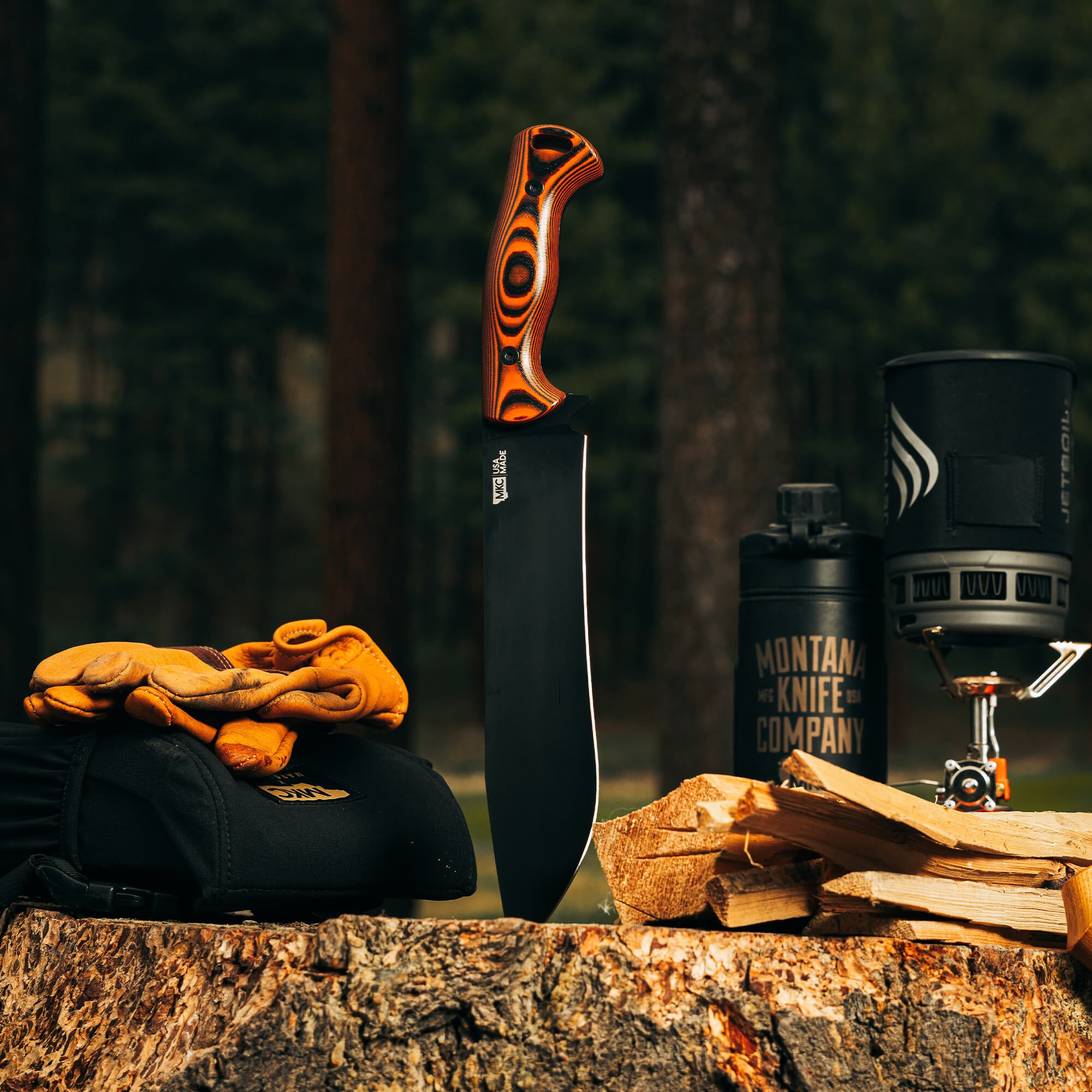 MKC CHOPPER - ORANGE & BLACK