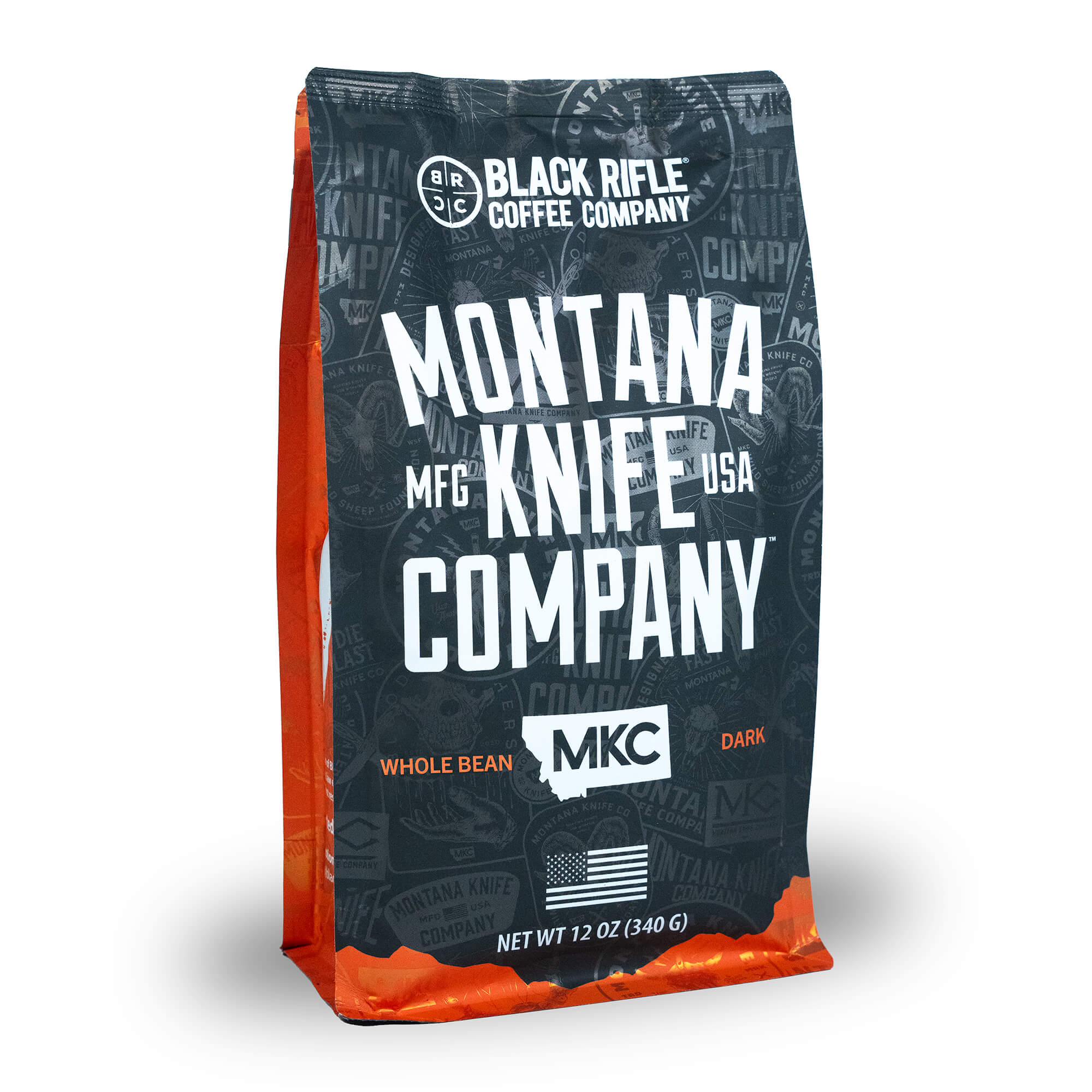 MKC X BLACK RIFLE COFFEE SIGNATURE DARK ROAST - WHOLE BEAN