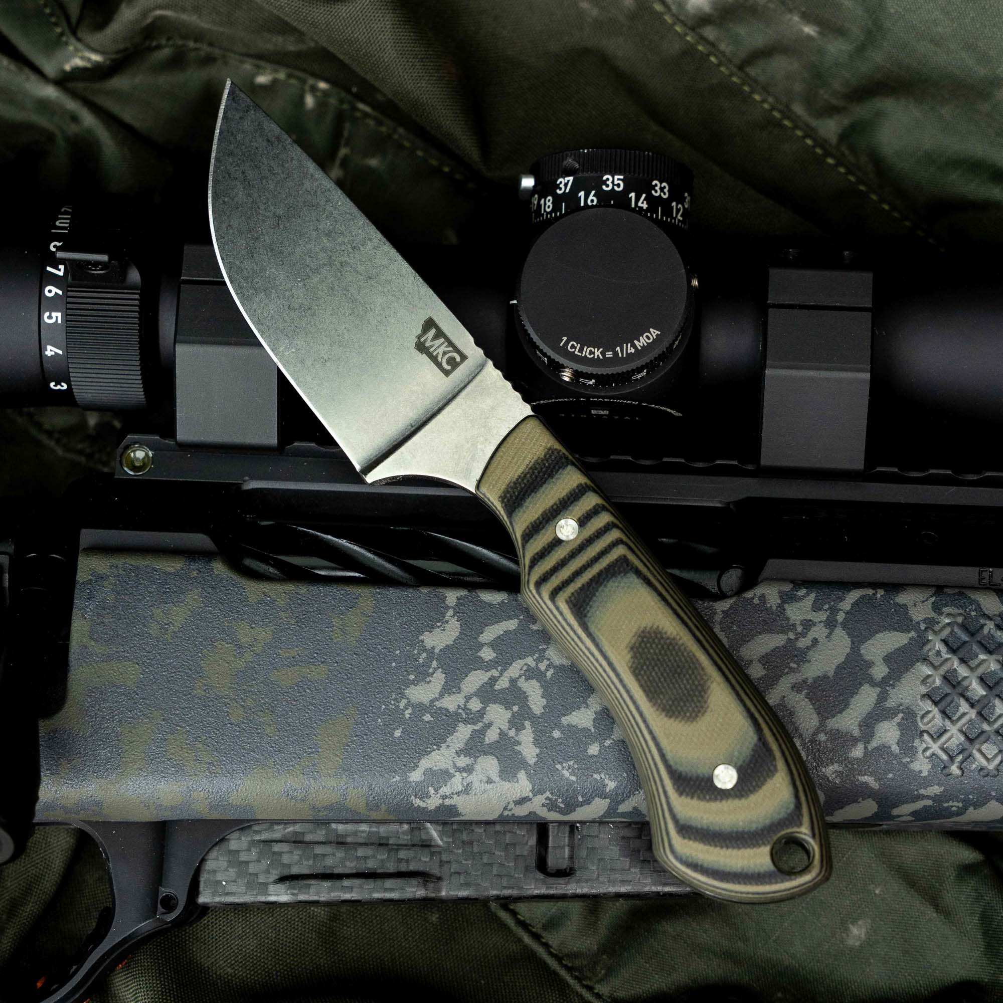 ELKHORN SKINNER - GREEN & BLACK