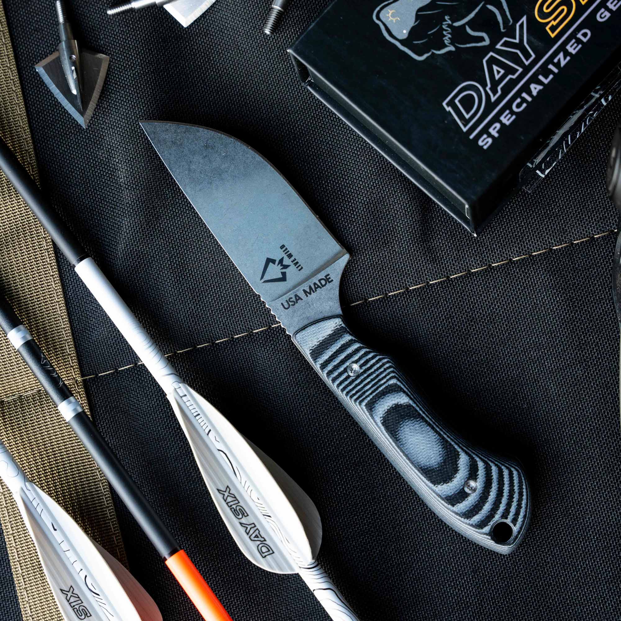 ELKHORN SKINNER - LIVE WILD EDITION - GREY & BLACK