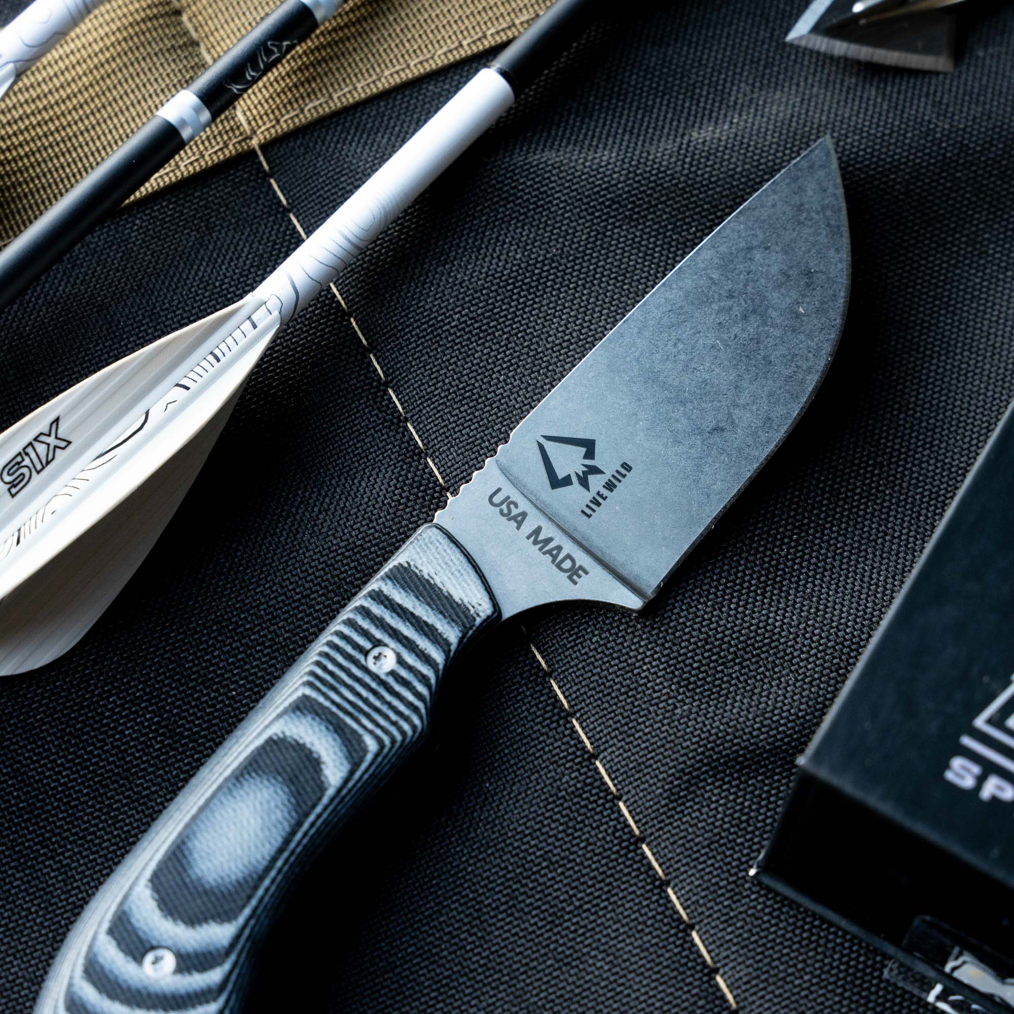 ELKHORN SKINNER - LIVE WILD EDITION - GREY & BLACK