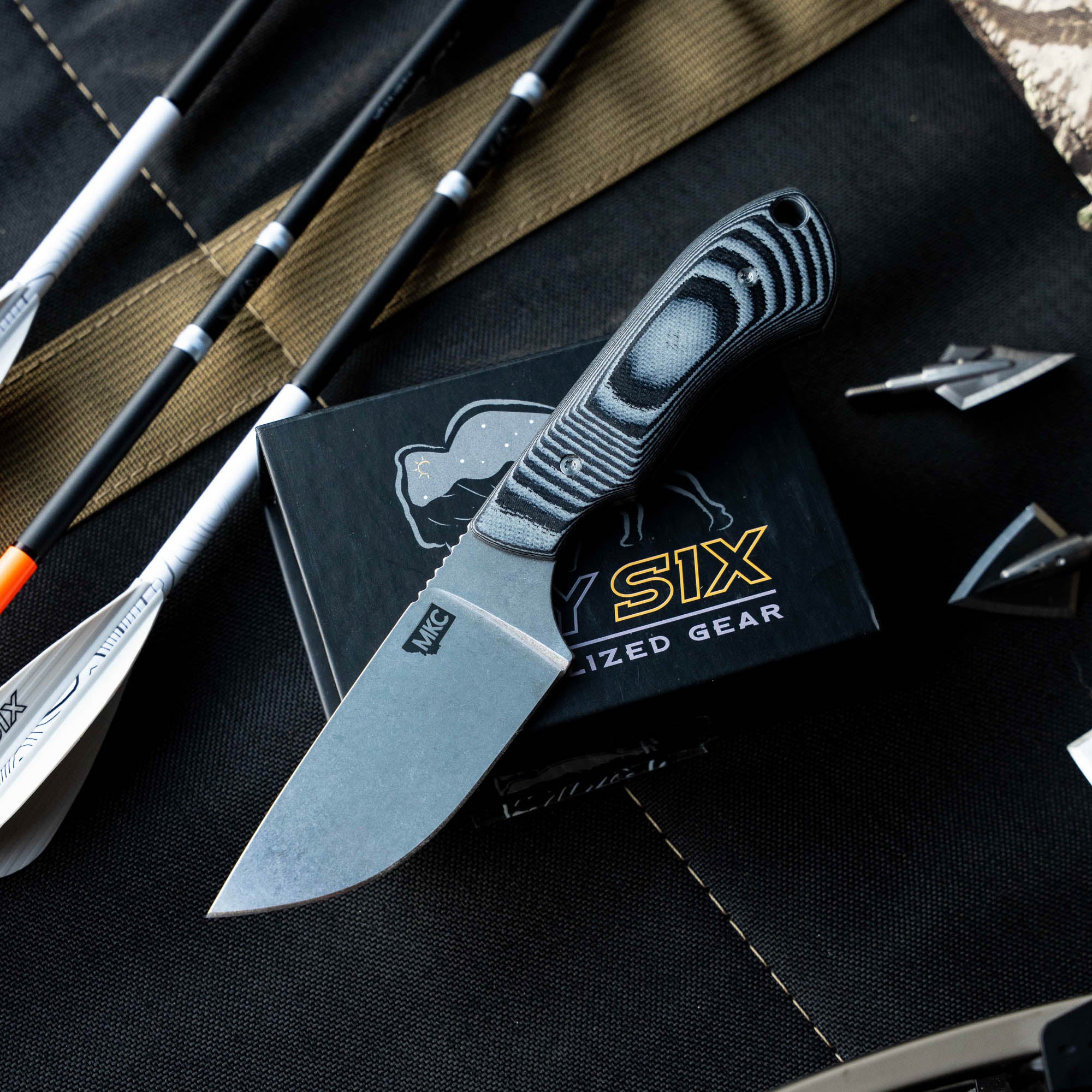 ELKHORN SKINNER - LIVE WILD EDITION - GREY & BLACK