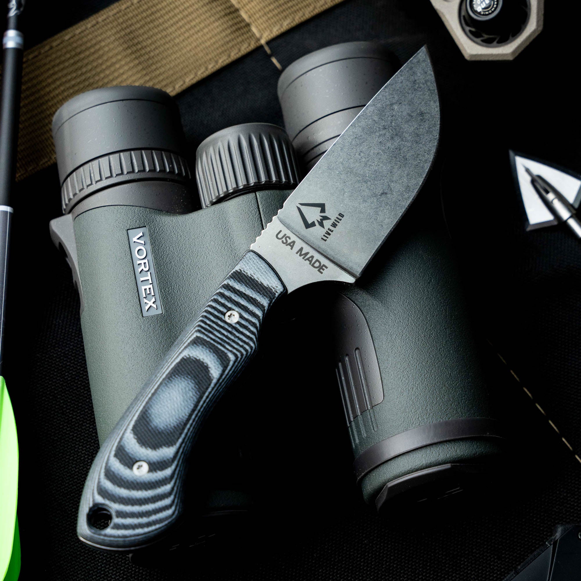 ELKHORN SKINNER - LIVE WILD EDITION - GREY & BLACK